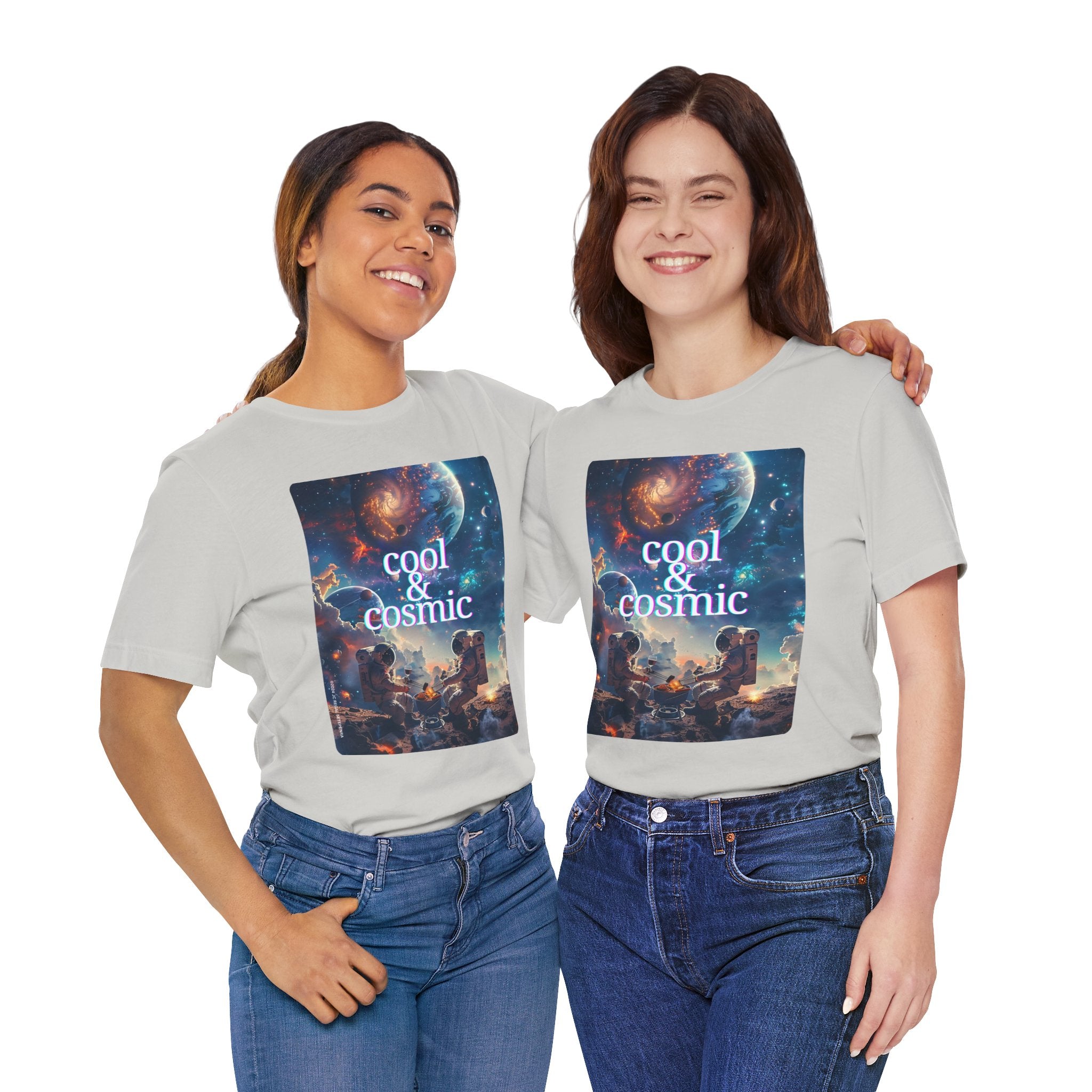 Cool & Cosmic Unisex Jersey Short Sleeve Tee