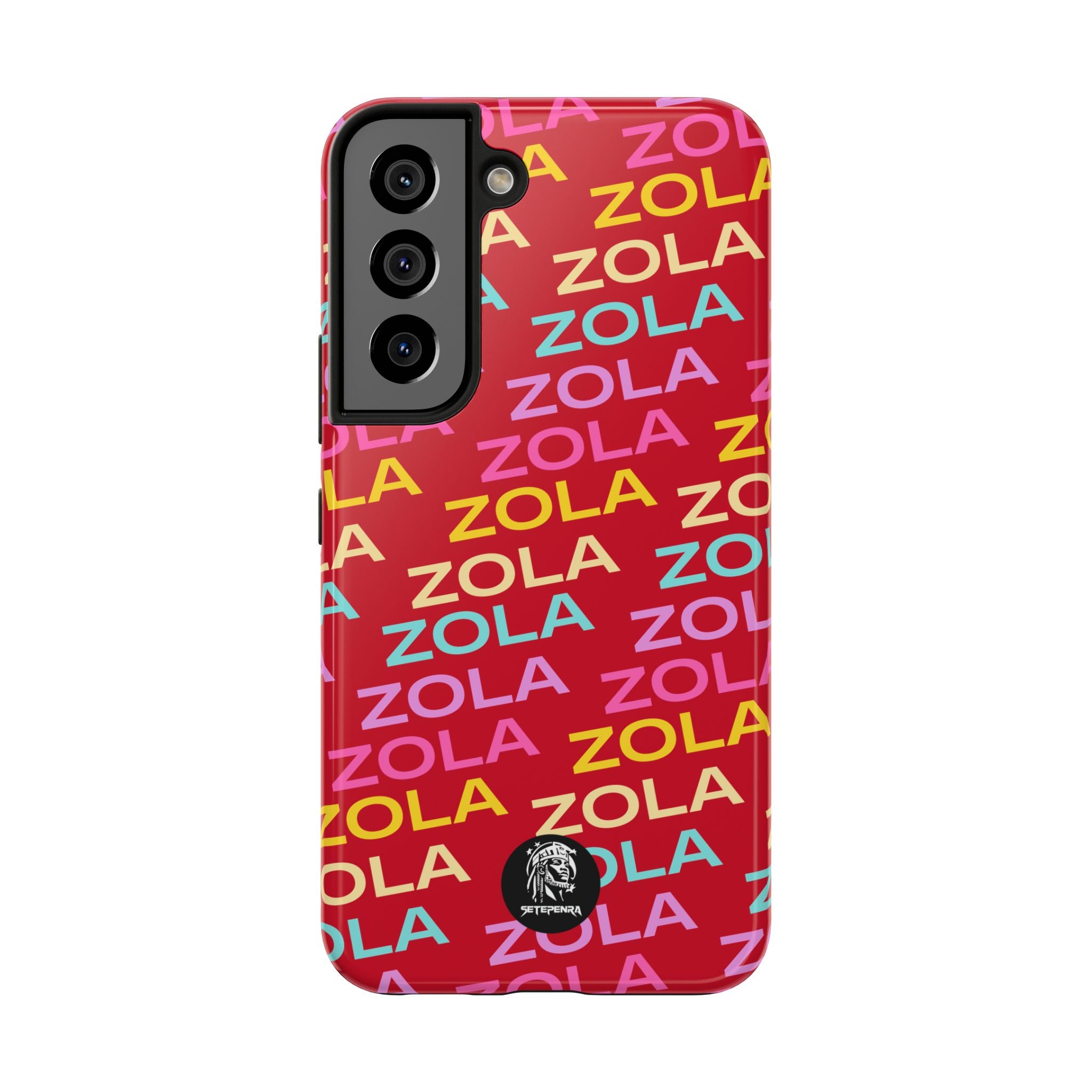 Zola Tough Phone Case (For iPhone, Galaxy & More) - Dark Red