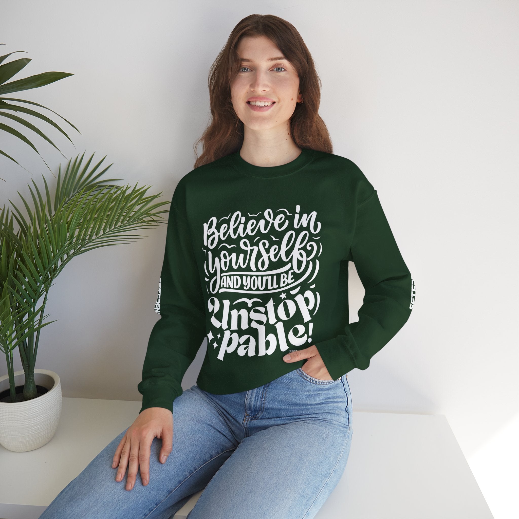 Unstoppable Unisex Heavy Blend™ Crewneck Sweatshirt