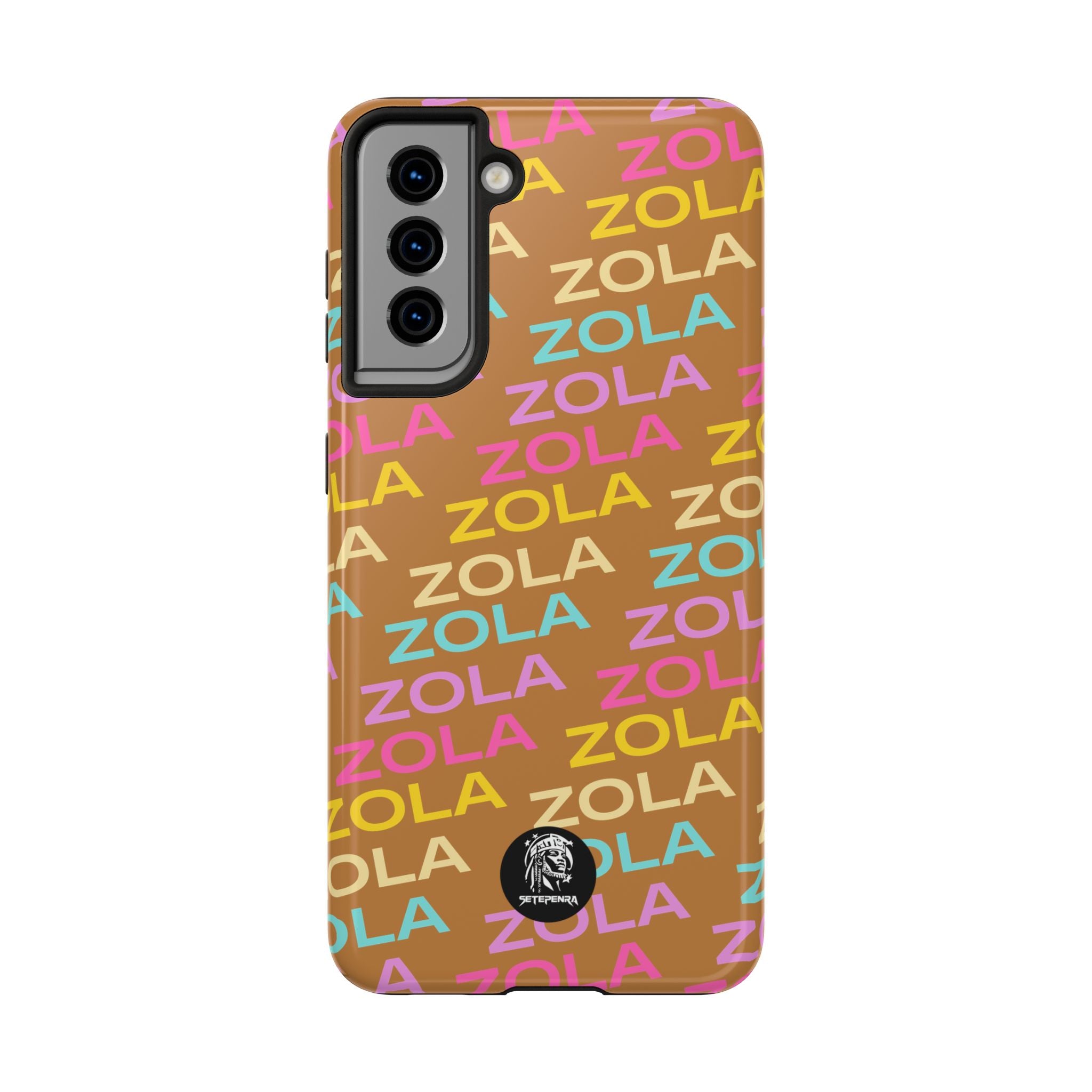 Zola Tough Phone Case (For iPhone, Galaxy & More) - Light Brown