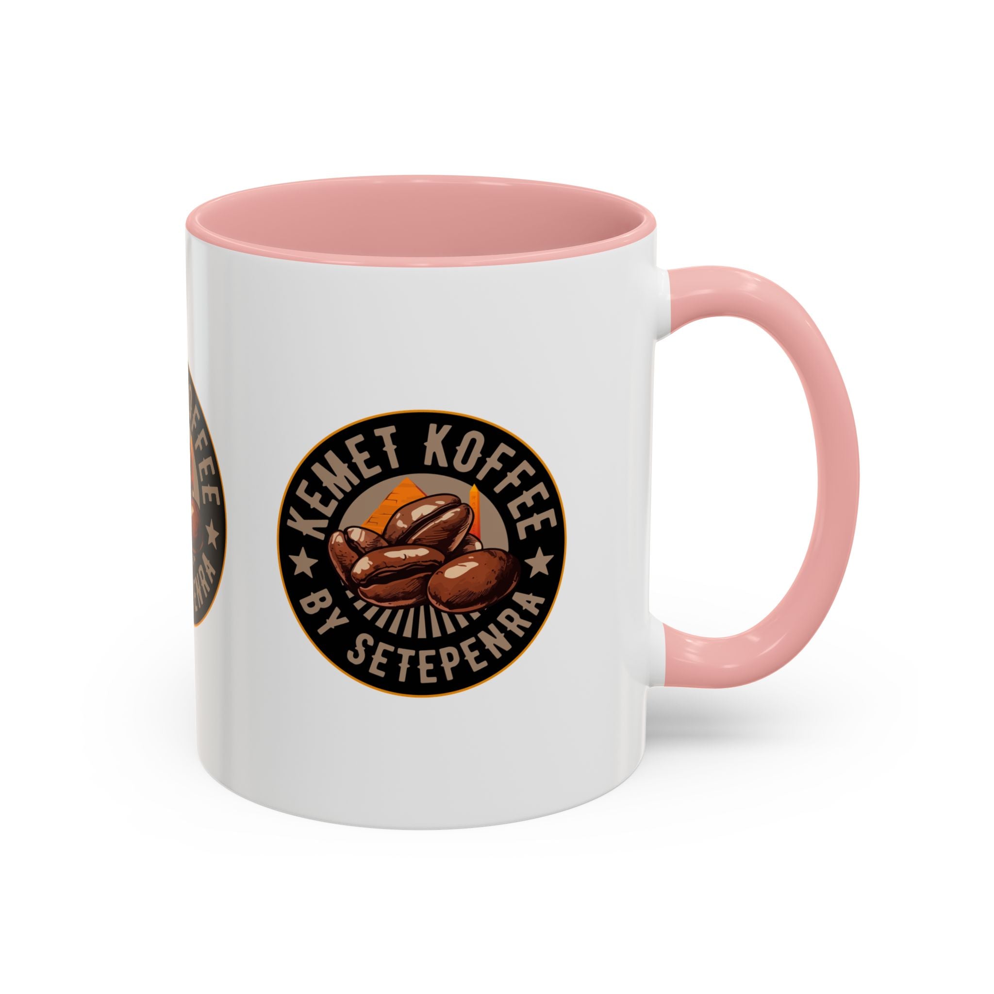 Kemet Koffee By Setepenra Accent Coffee Mug, 11oz, 15oz (Various Colors)