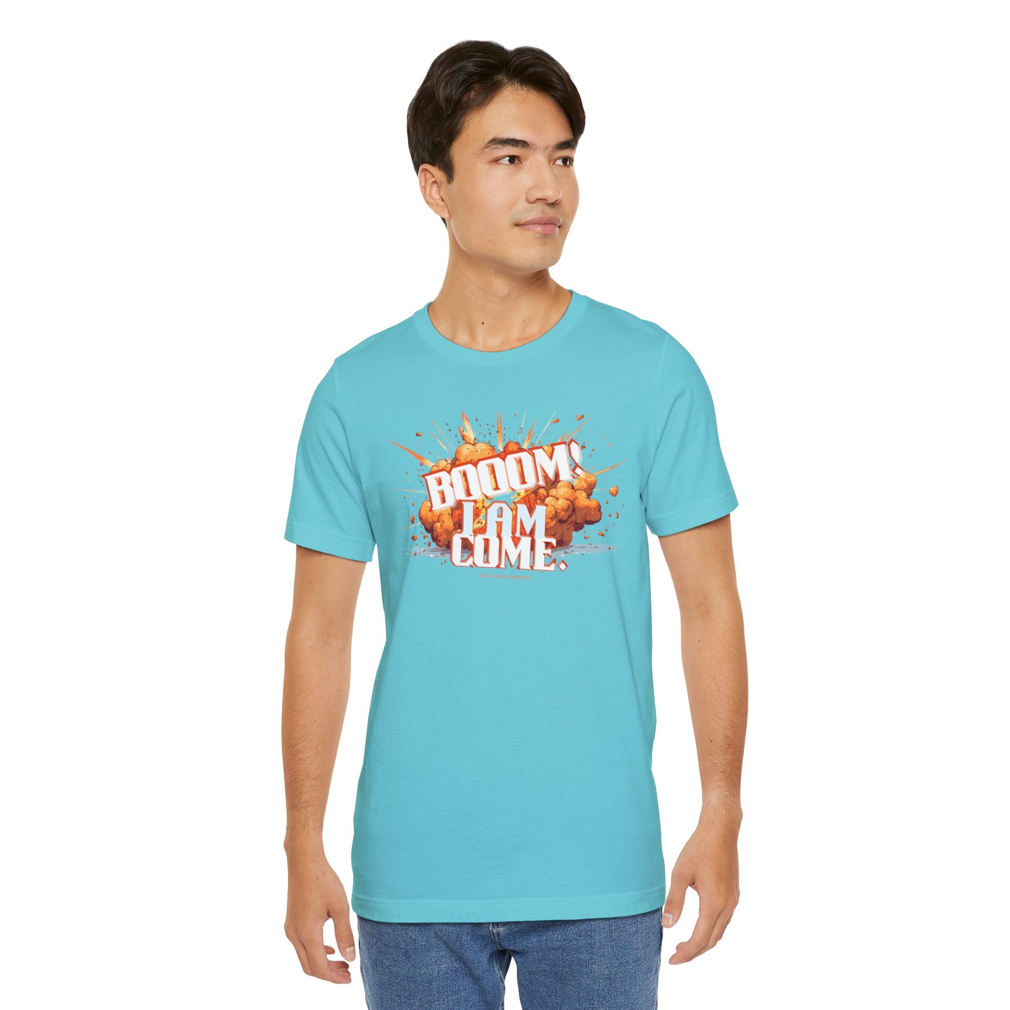 BOOOM! I AM COME Unisex Jersey Short Sleeve Tee
