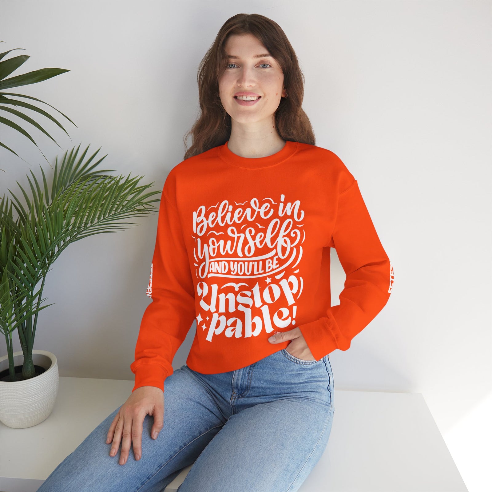 Unstoppable Unisex Heavy Blend™ Crewneck Sweatshirt SETEPENRA Sweatshirt.