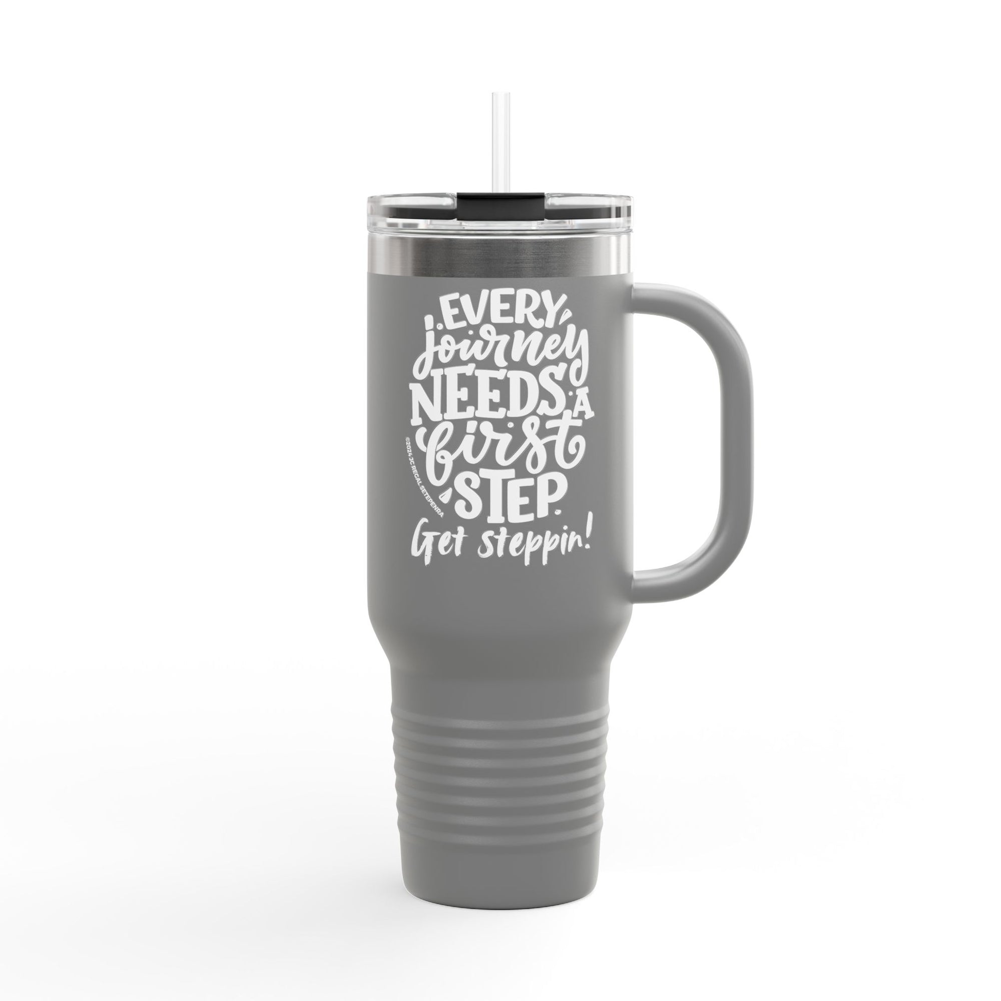 Get Steppin! Insulated Travel Mug, 40oz