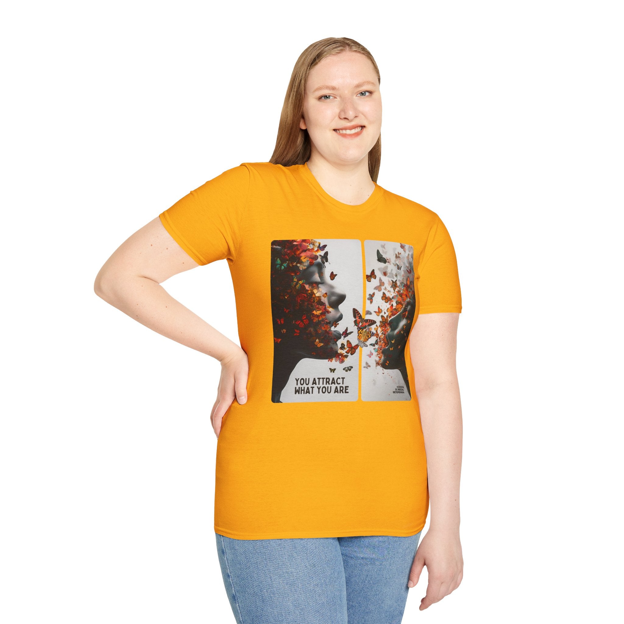 You Attract What You Are (1st Edition) Unisex Softstyle T-Shirt