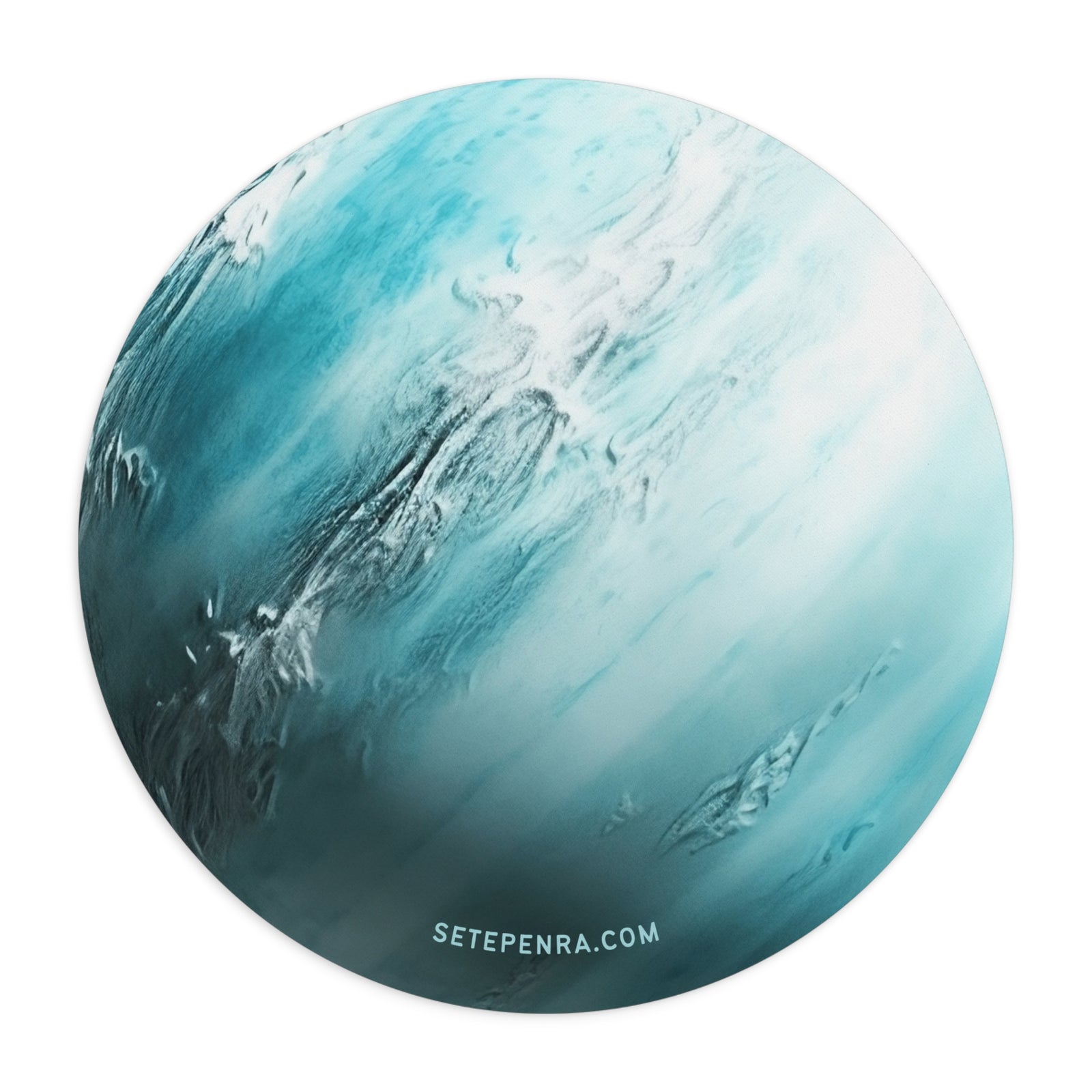 Cosmic Spaces Neoprene Mousepad - Uranus