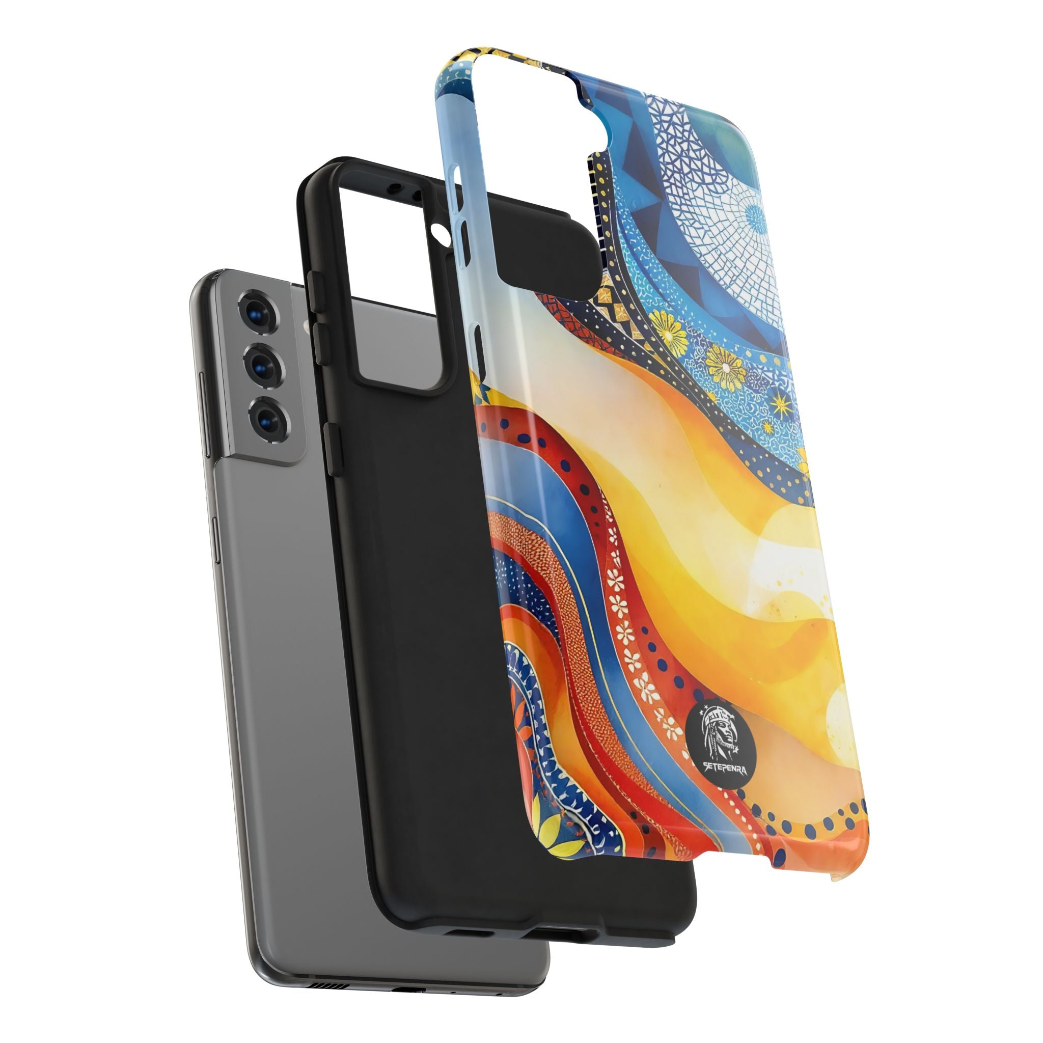 Afrikana Kolor Tough Phone Case (For iPhone, Galaxy & More)