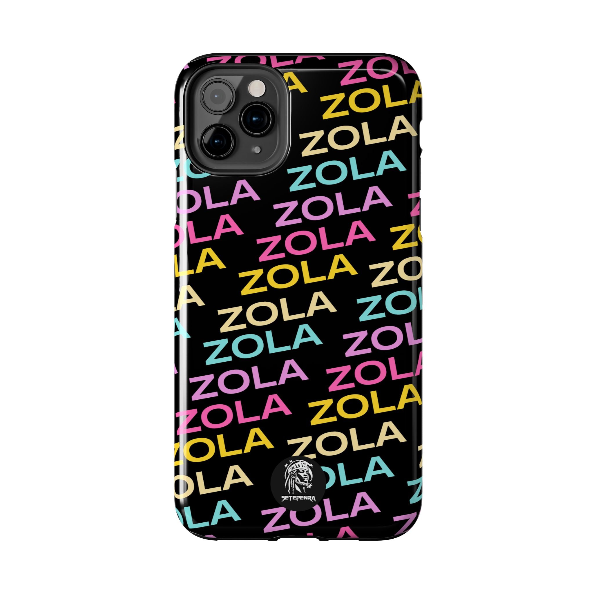 Zola Tough Phone Case (For iPhone, Galaxy & More) - Black