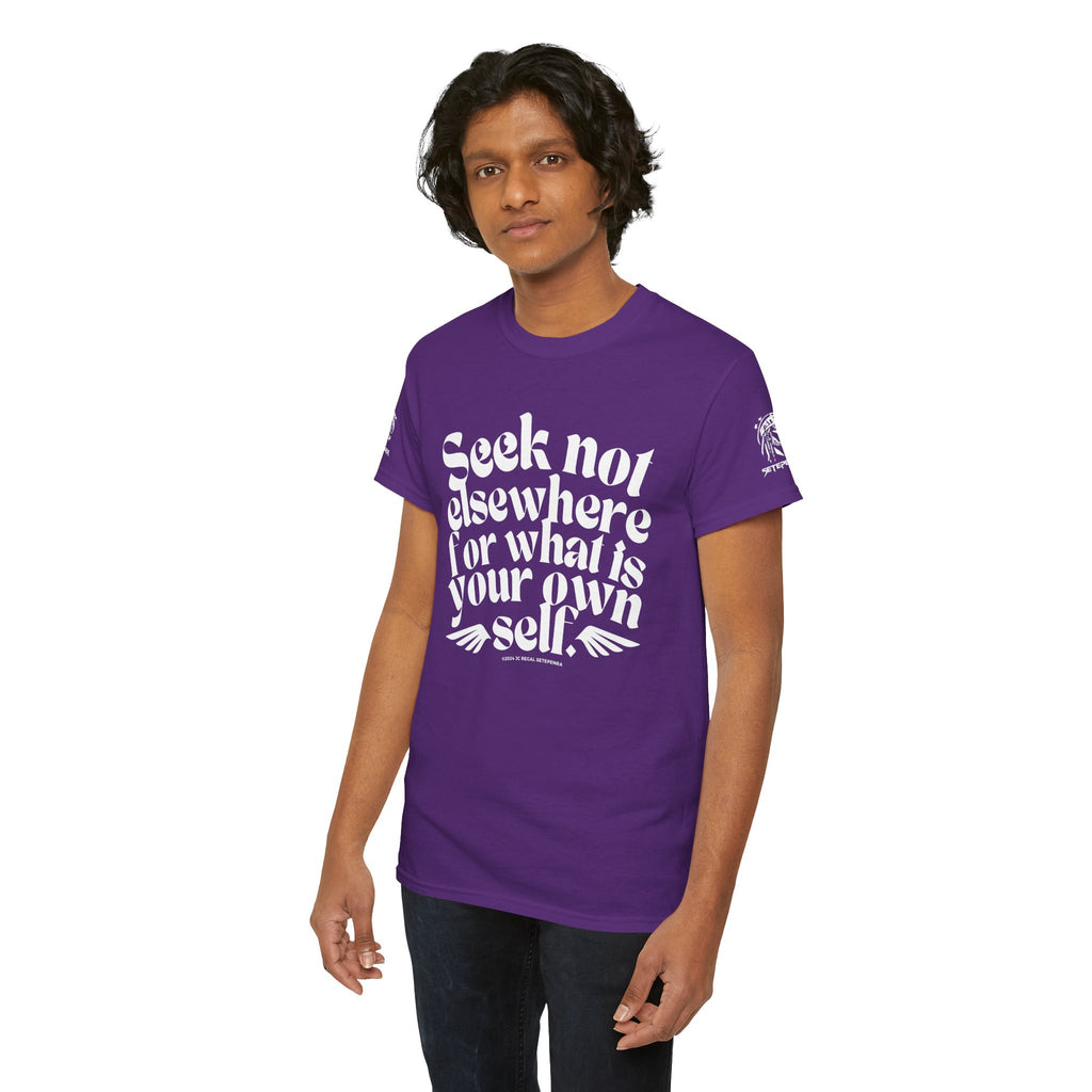 Seek Not Elsewhere Unisex Heavy Cotton Tee
