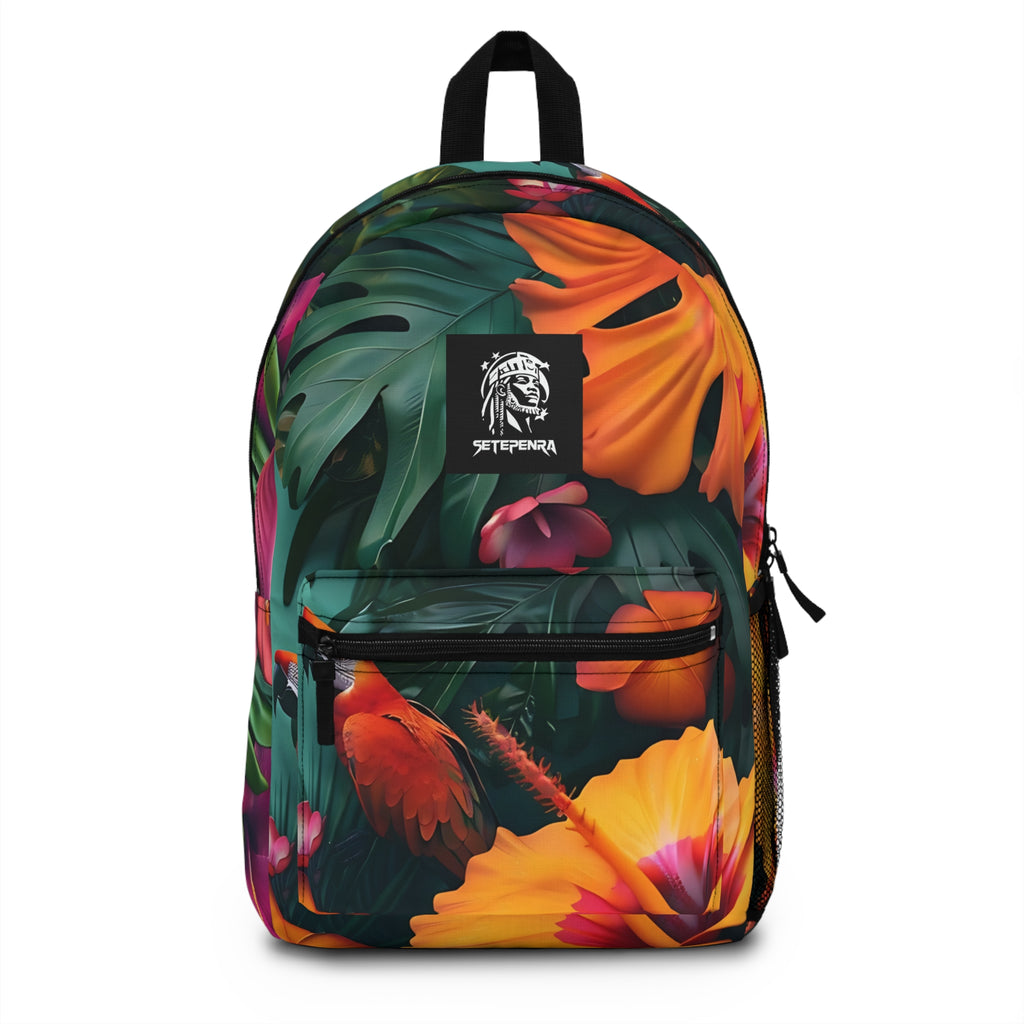 Tropican Retreat (Scene 2) Backpack SETEPENRA Bags.