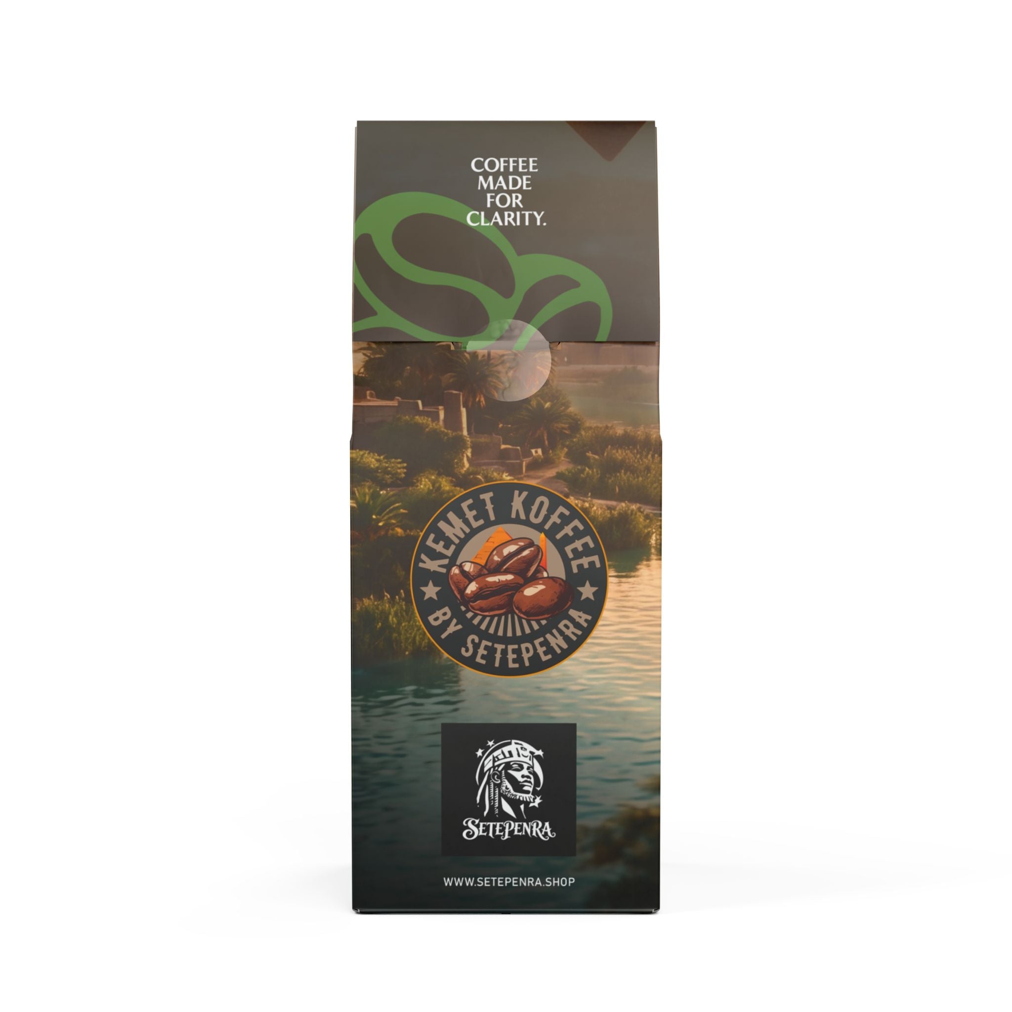 Kemet Koffee By Setepenra Medium Roast Decaf Coffee Blend