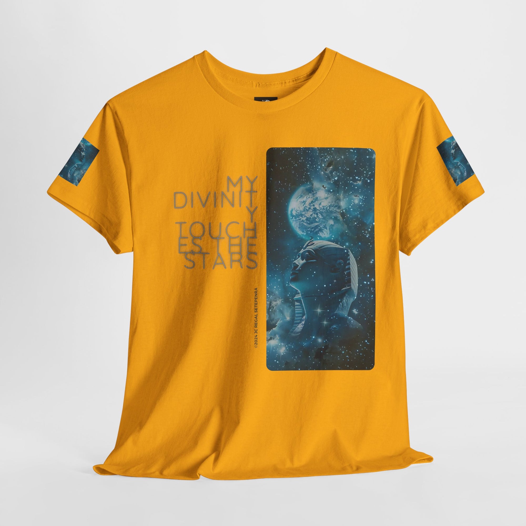 My Divinity Touches The Stars Unisex Heavy Cotton Tee