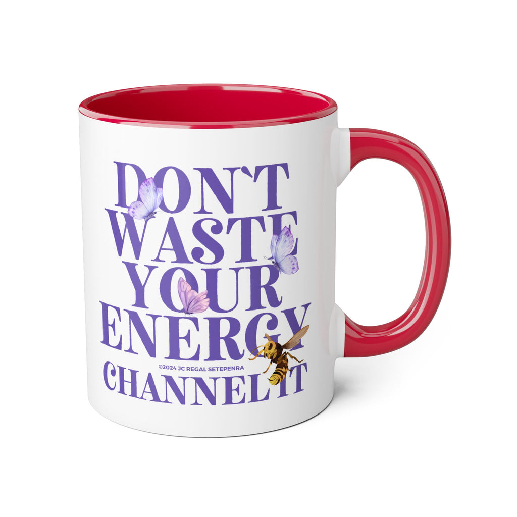Channel It Accent Mug, 11oz (Various Colors)