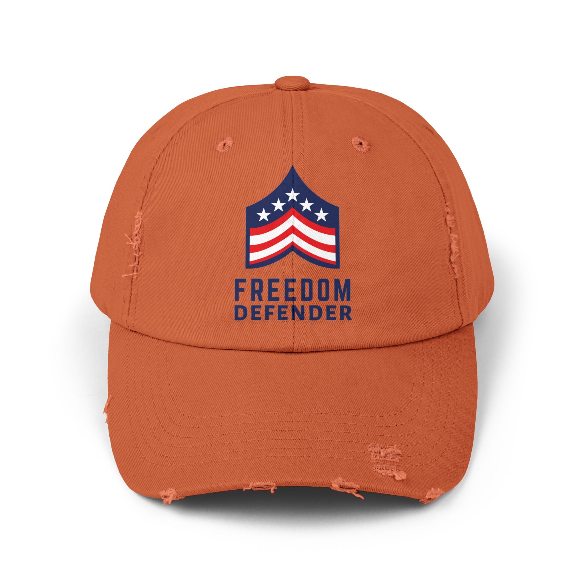 Freedom Defender Unisex Distressed Cap SETEPENRA Hats.