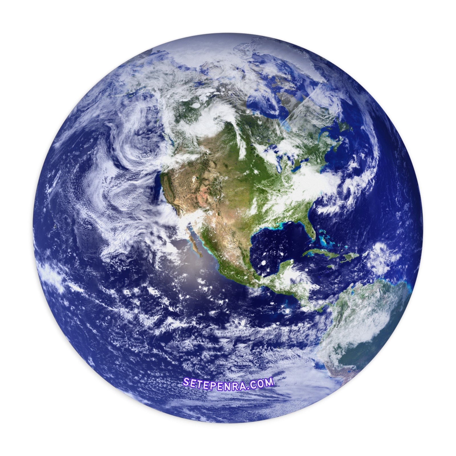 Cosmic Spaces Neoprene Mousepad - Big Blue Marble Earth