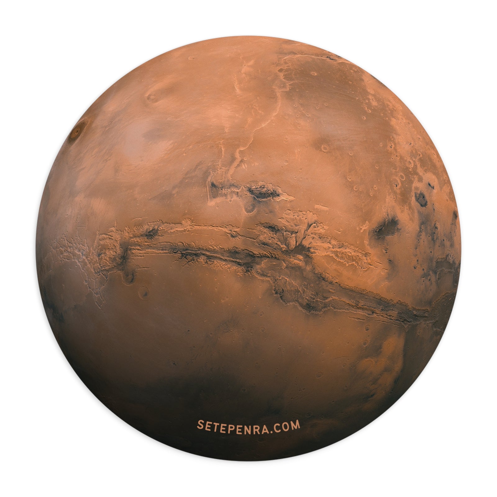 Cosmic Spaces Neoprene Mousepad - Mars