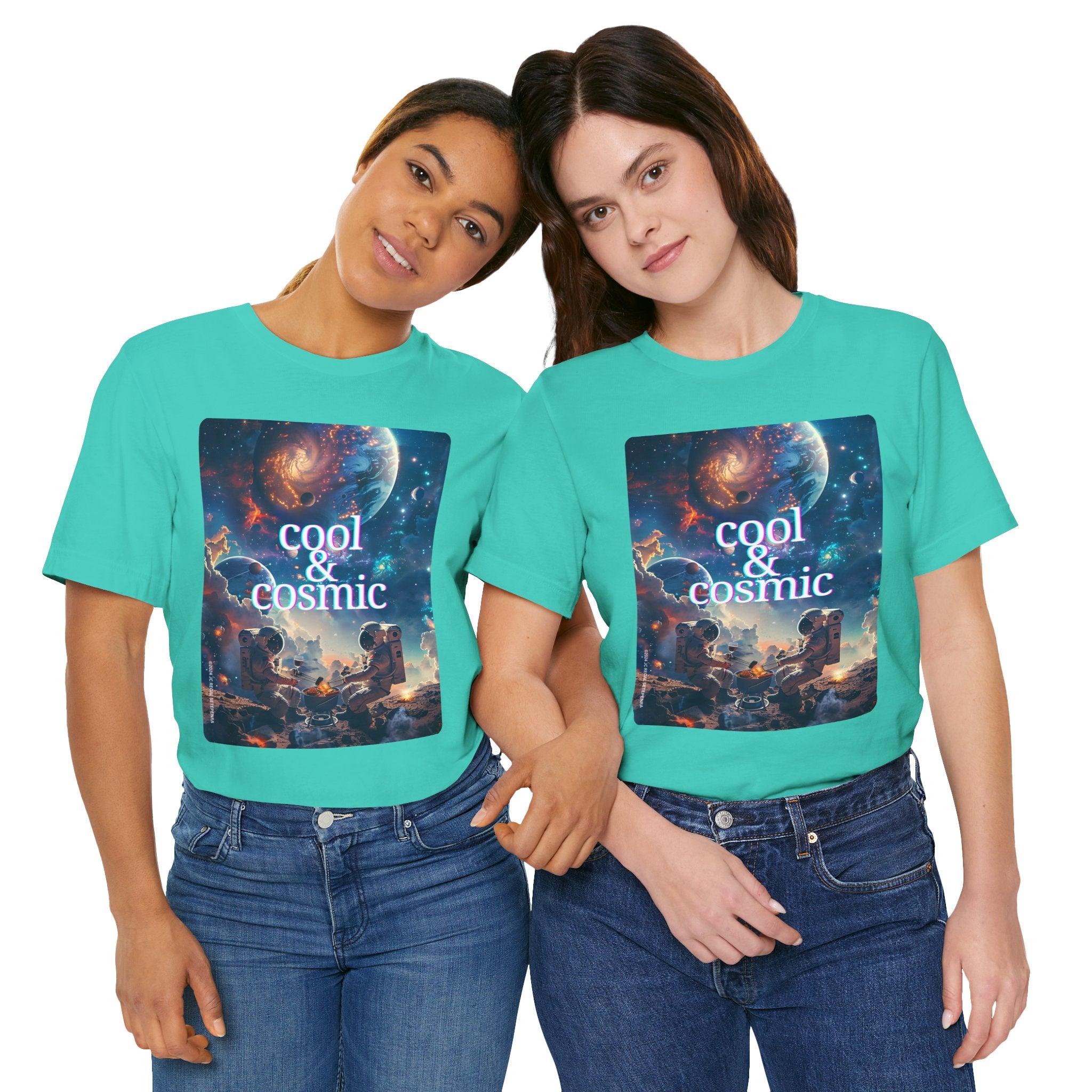 Cool & Cosmic Unisex Jersey Short Sleeve Tee