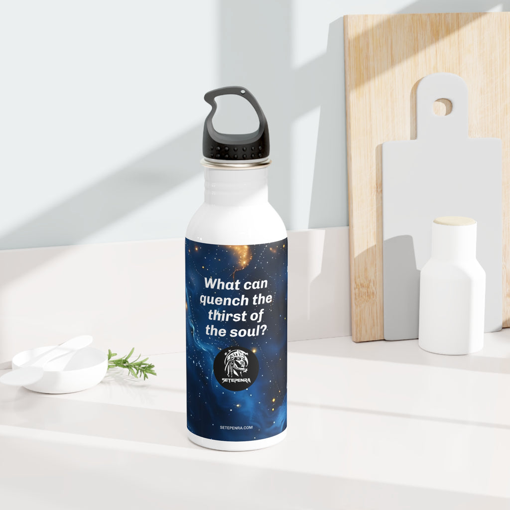 SETEPENRA Thirst Of The Soul Stainless Steel Water Bottle (Blue Cosmic) SETEPENRA Mug.
