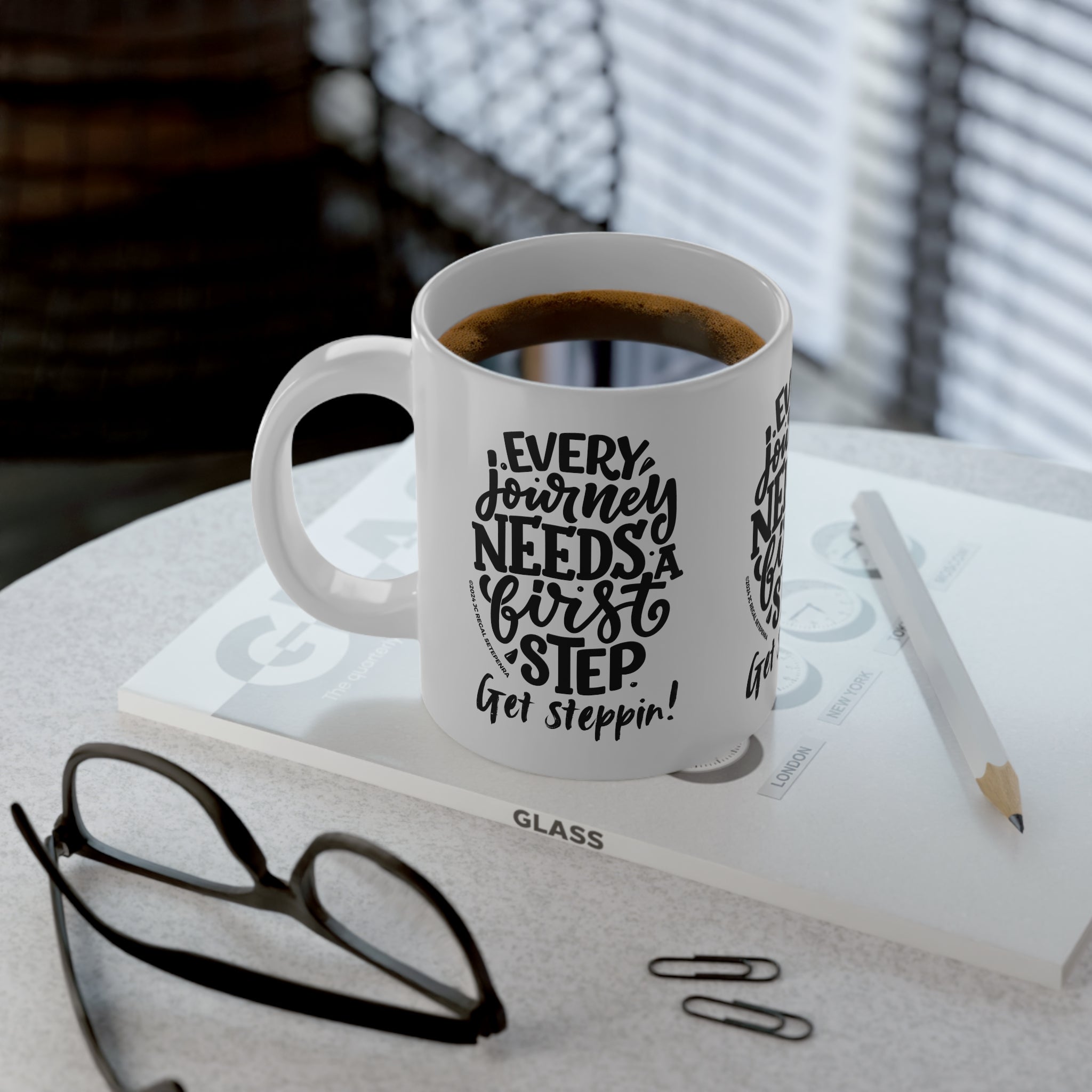 Get Steppin! Jumbo Mug, 20oz SETEPENRA Mug.