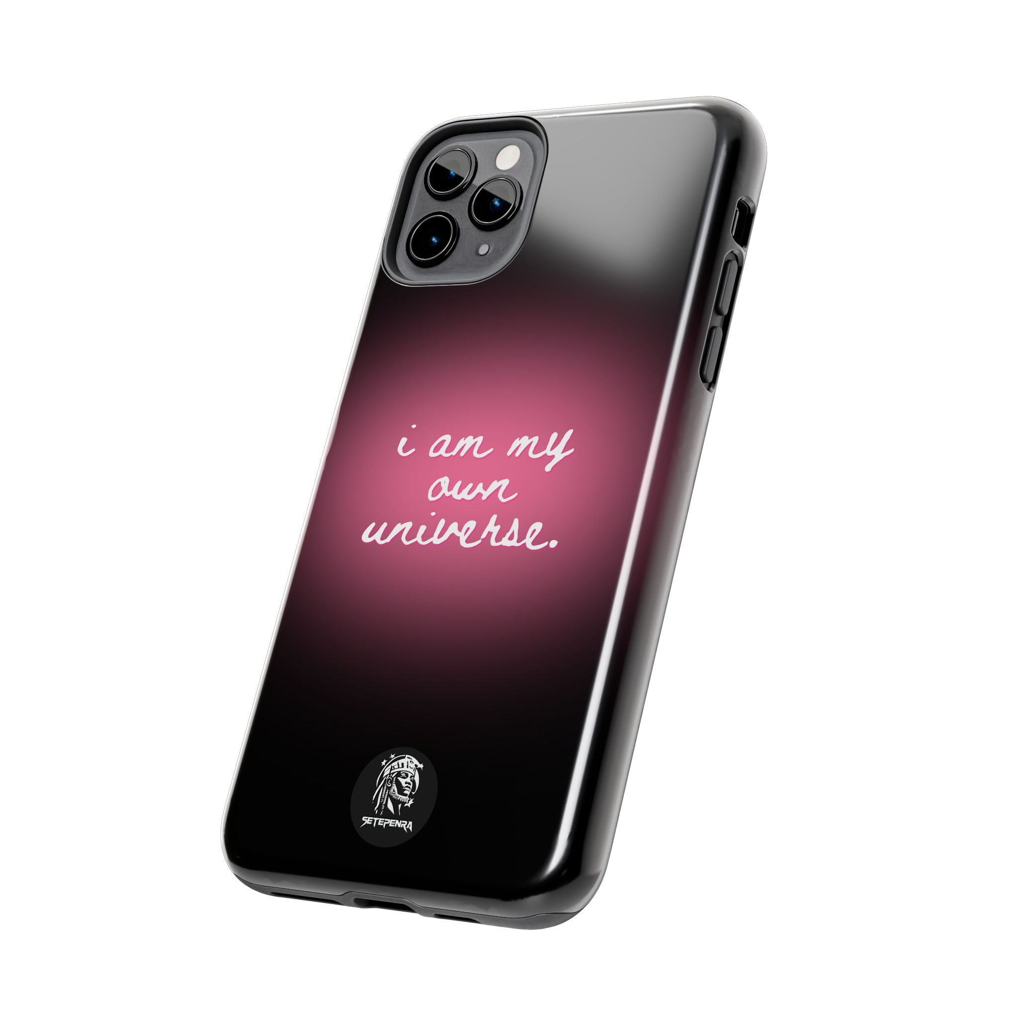 I Am My Own Universe Tough Phone Case (For iPhone, Galaxy & More) - Black