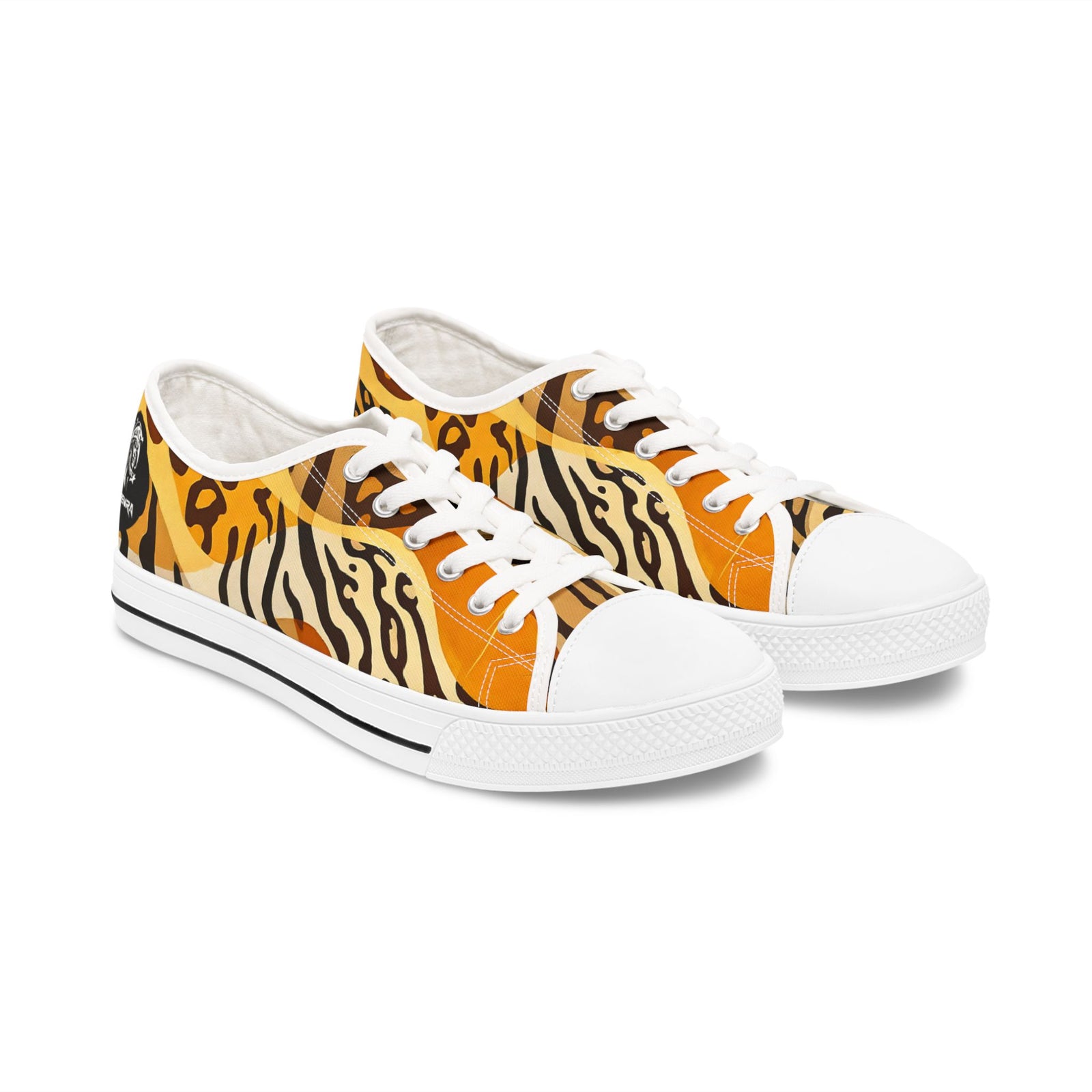 Afrikana Wildskin Women's Low Top Sneakers SETEPENRA Shoes.