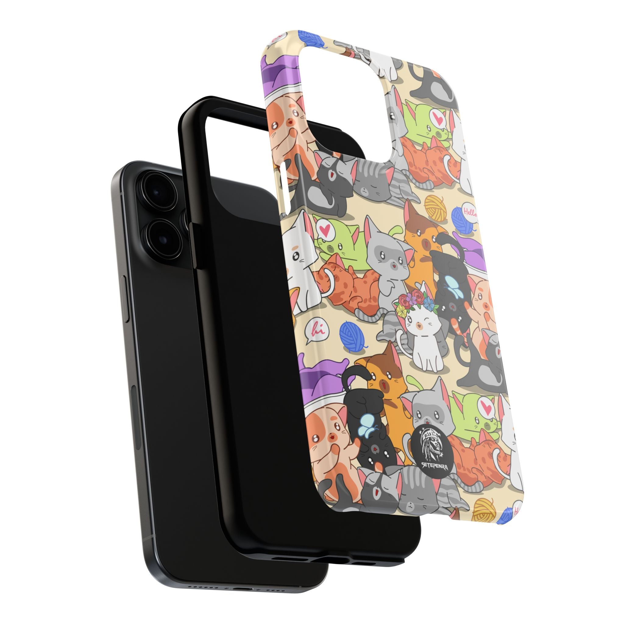 Cats A Lot Tough Phone Case (For iPhone, Galaxy & More)