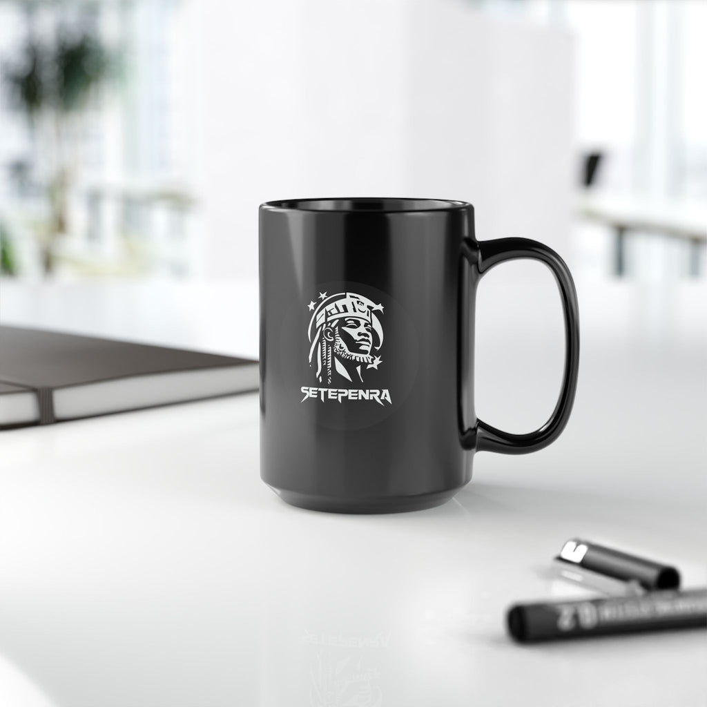 SETEPENRA Black Mug (11oz, 15oz)