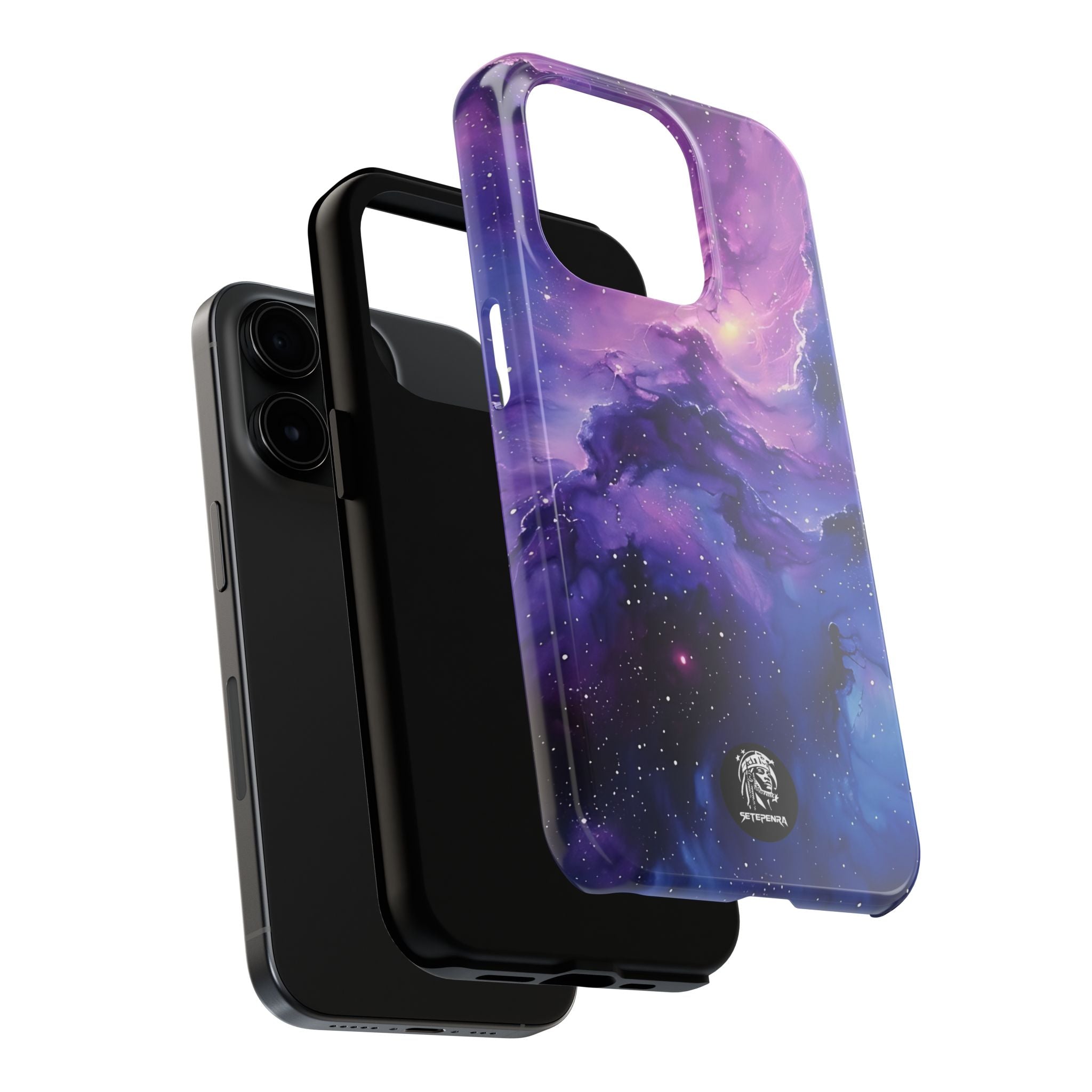 Purple Cosmos Tough Phone Case (For iPhone, Galaxy & More)