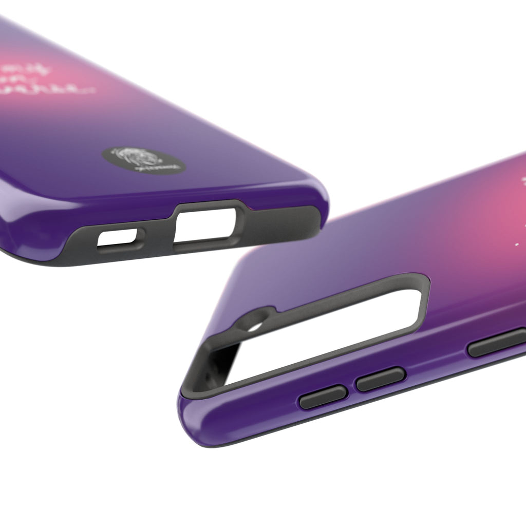 I Am My Own Universe Tough Phone Case (For iPhone, Galaxy & More) - Purple