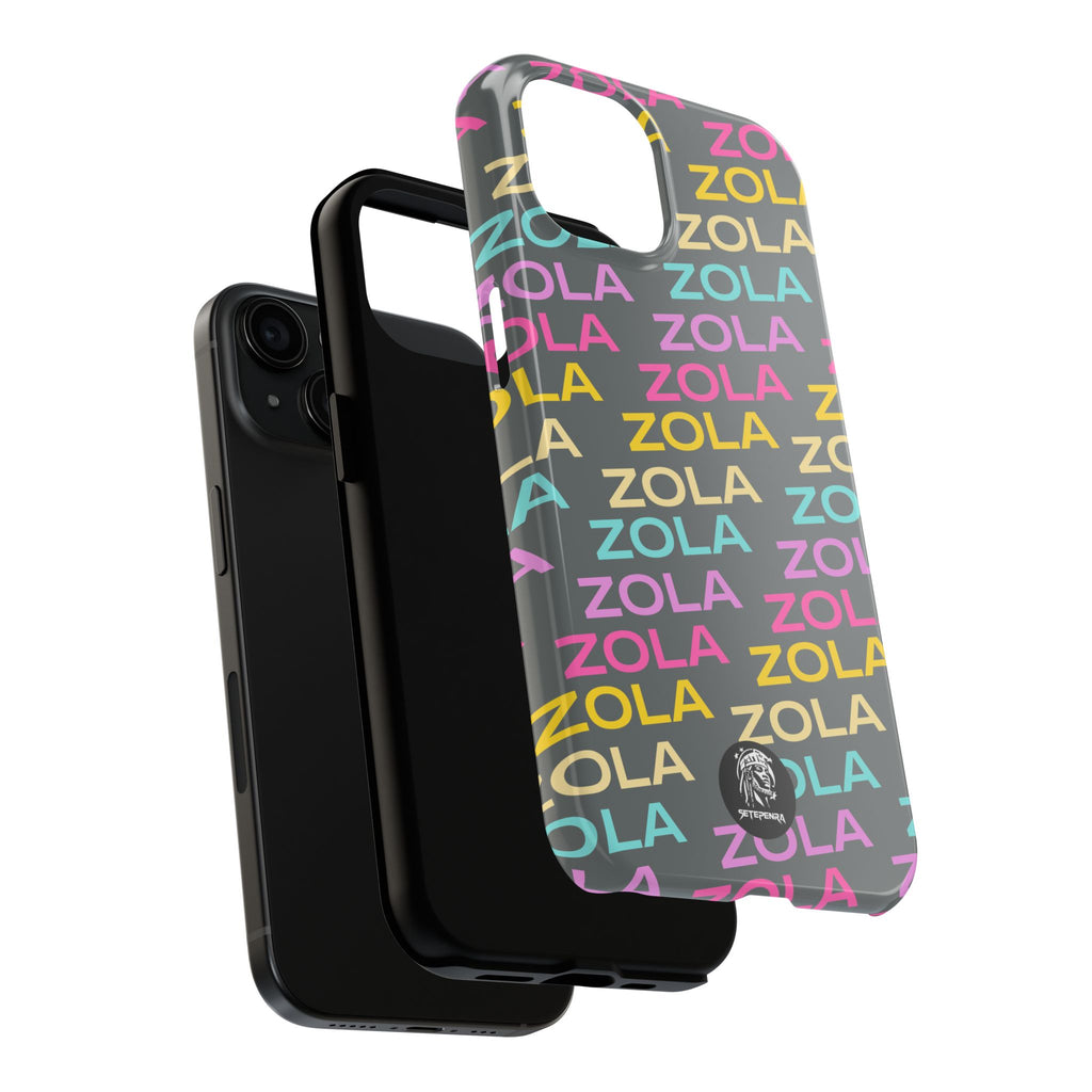 Zola Tough Phone Case (For iPhone, Galaxy & More) - Dark Grey