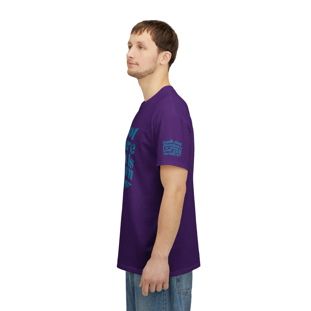 Seek Not Elsewhere (Aqua Edition) Unisex Heavy Cotton Tee