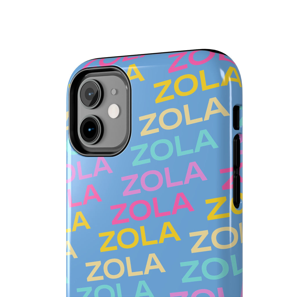Zola Tough Phone Case (For iPhone, Galaxy & More) - Light Blue