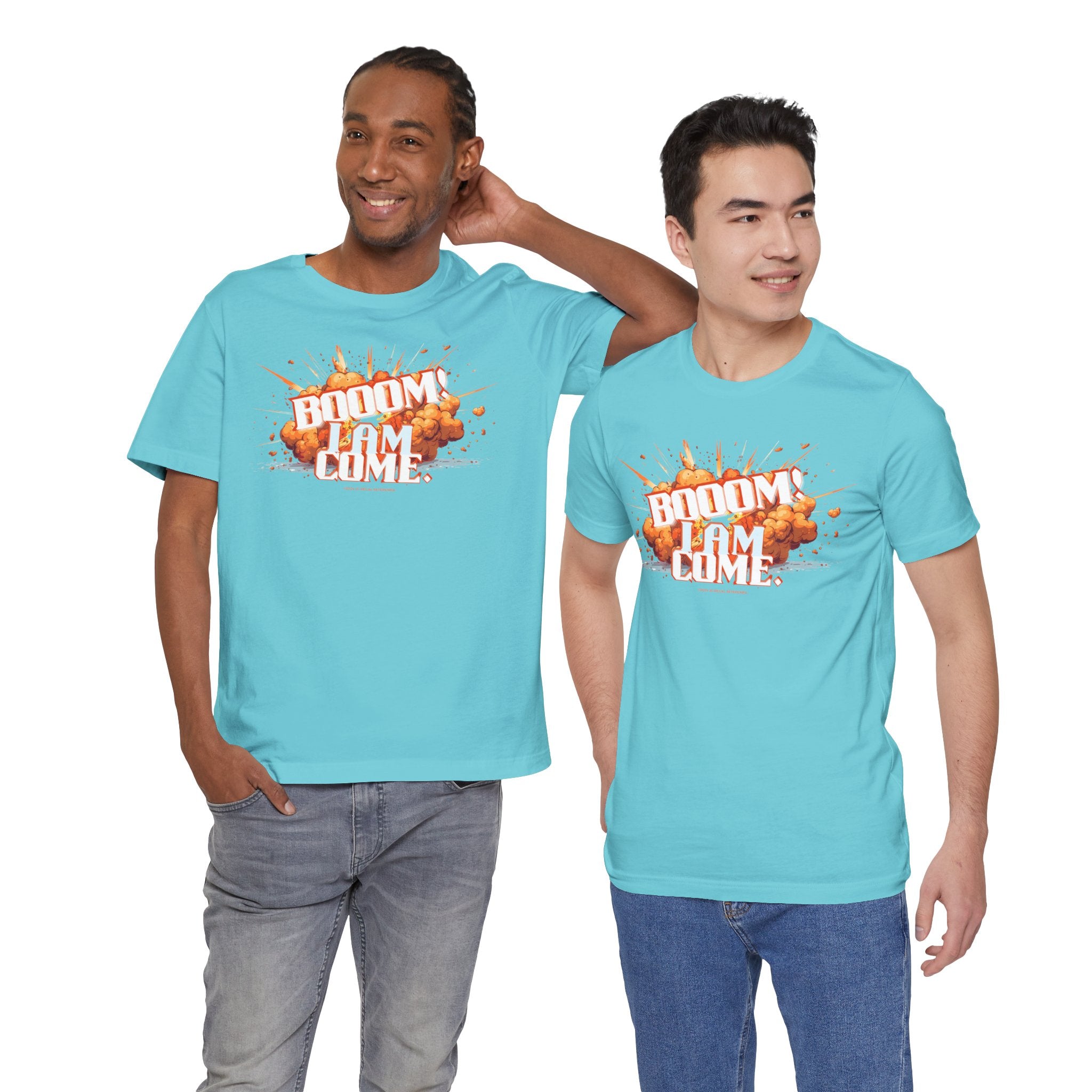 BOOOM! I AM COME Unisex Jersey Short Sleeve Tee