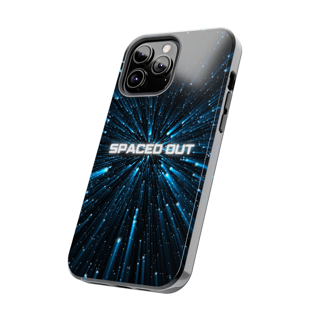 Spaced Out Tough Phone Case — Cosmic Space Warp Protective Cover