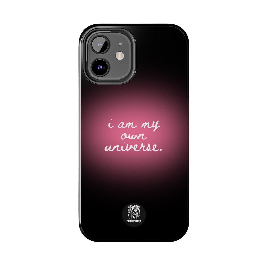 I Am My Own Universe Tough Phone Case (For iPhone, Galaxy & More) - Black