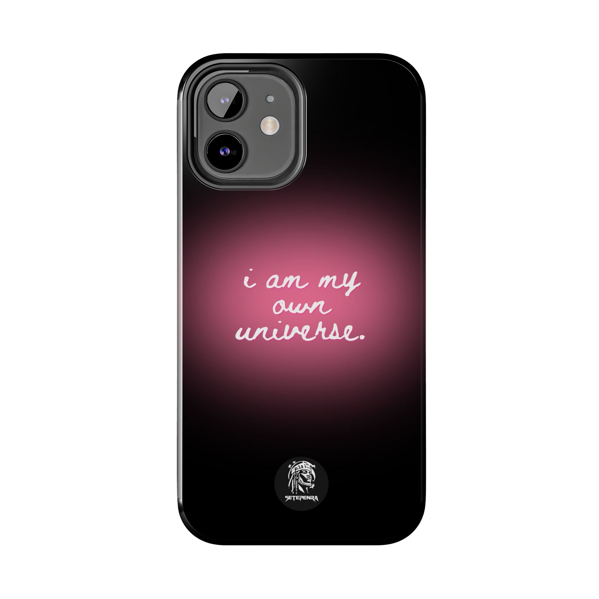 I Am My Own Universe Tough Phone Case (For iPhone, Galaxy & More) - Black