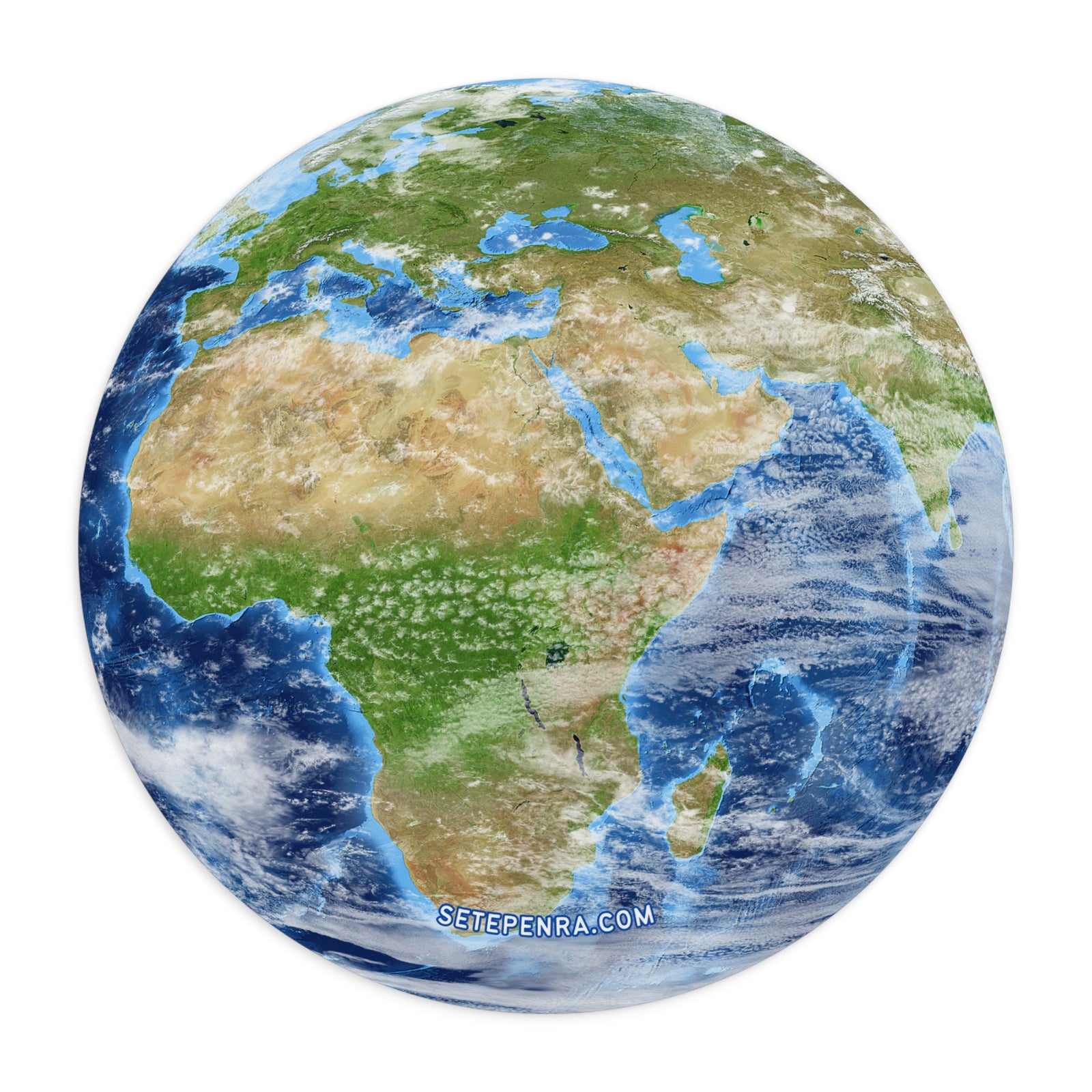 Cosmic Spaces Neoprene Mousepad - Earth Globe 2