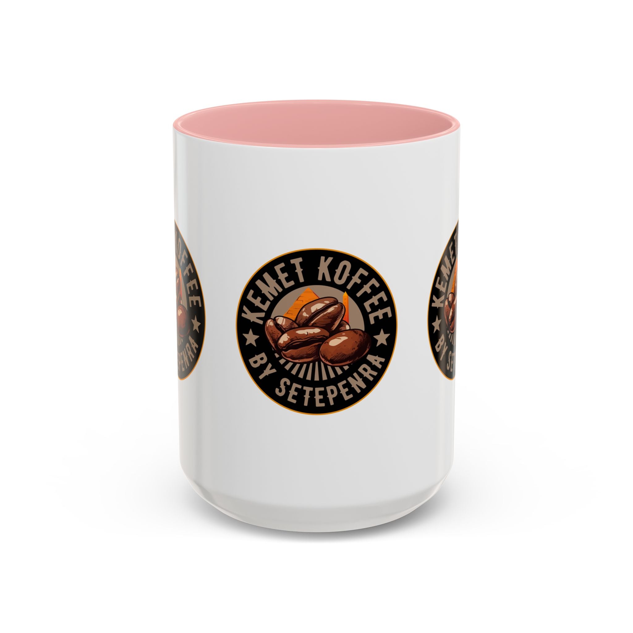 Kemet Koffee By Setepenra Accent Coffee Mug, 11oz, 15oz (Various Colors)