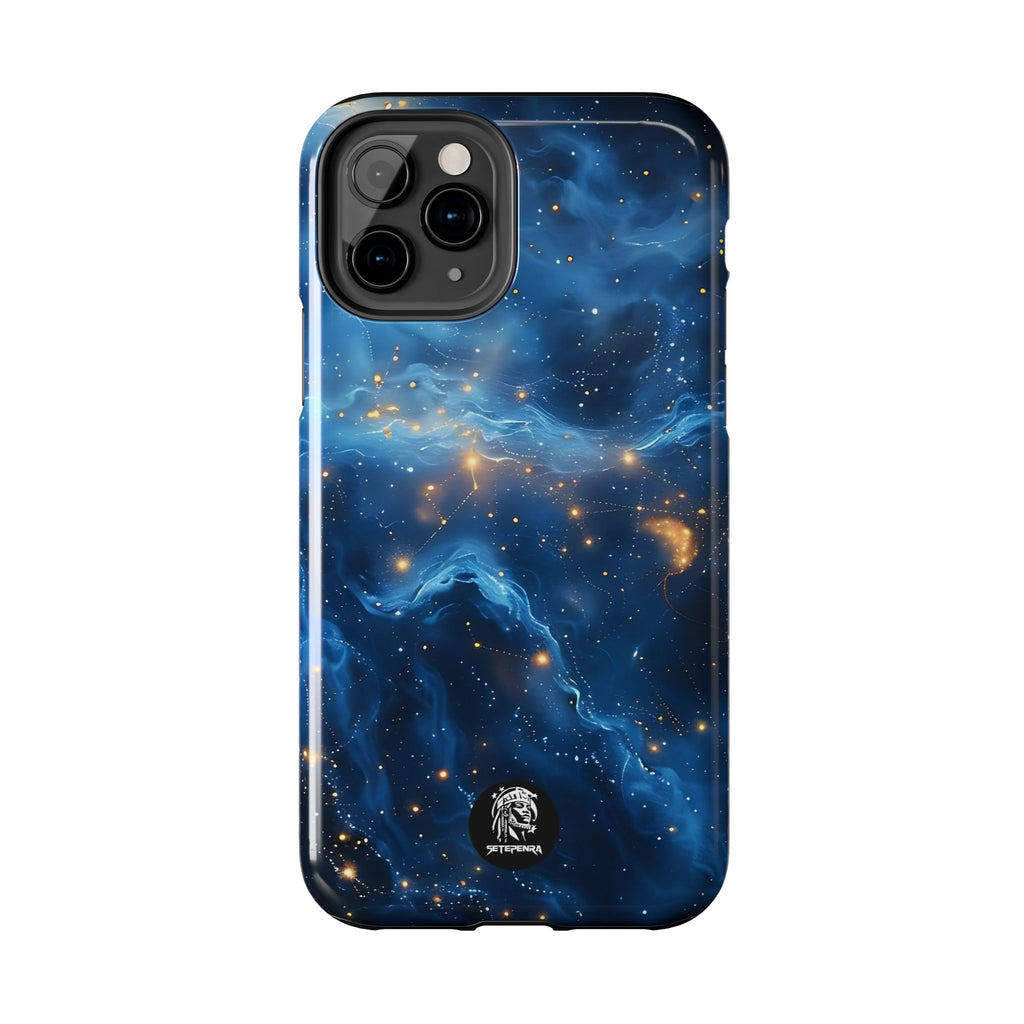 Blue Cosmos Tough Phone Case (For iPhone, Galaxy & More)