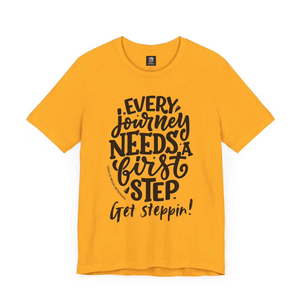 Get Steppin! Unisex Jersey Short Sleeve Tee SETEPENRA T-Shirt.
