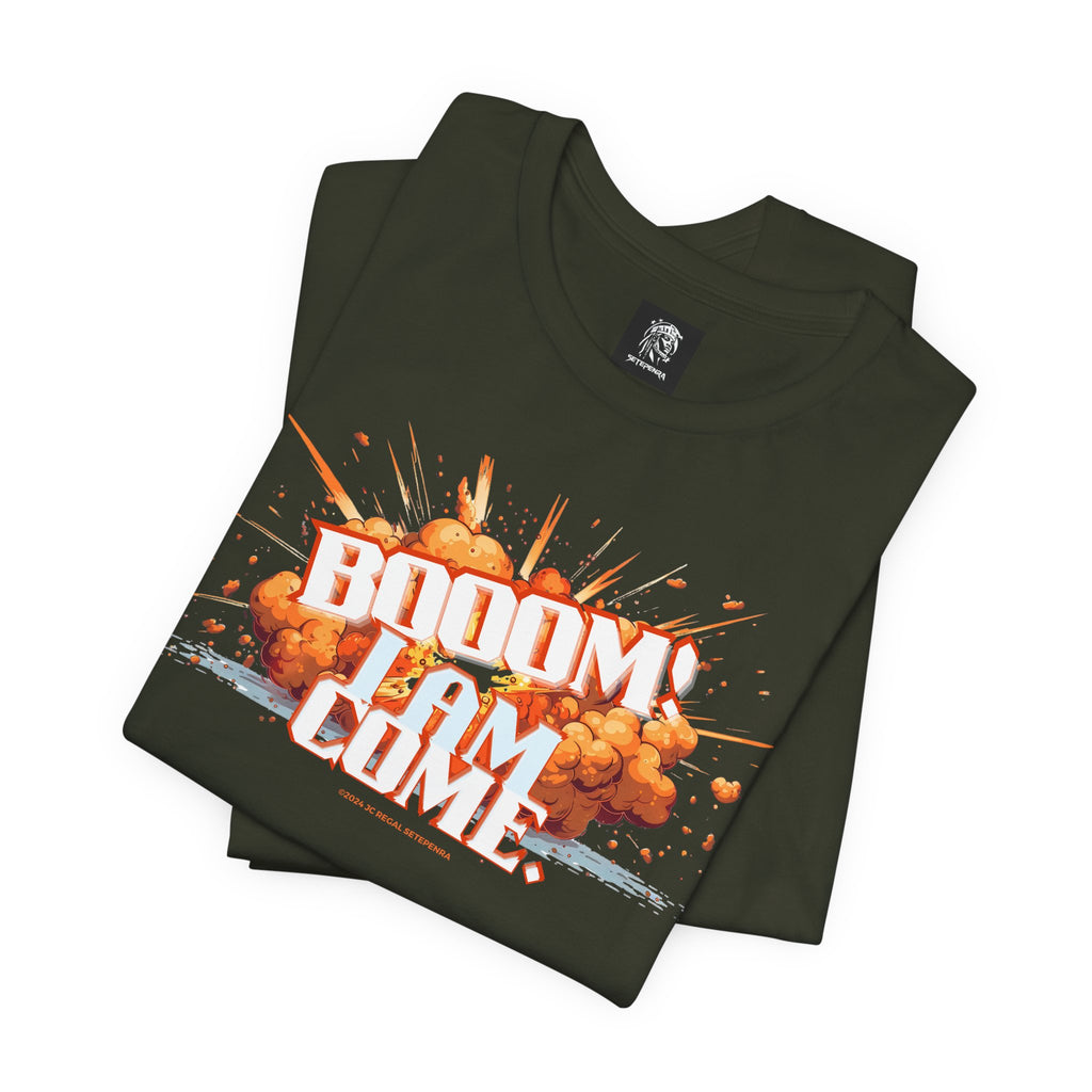 BOOOM! I AM COME Unisex Jersey Short Sleeve Tee