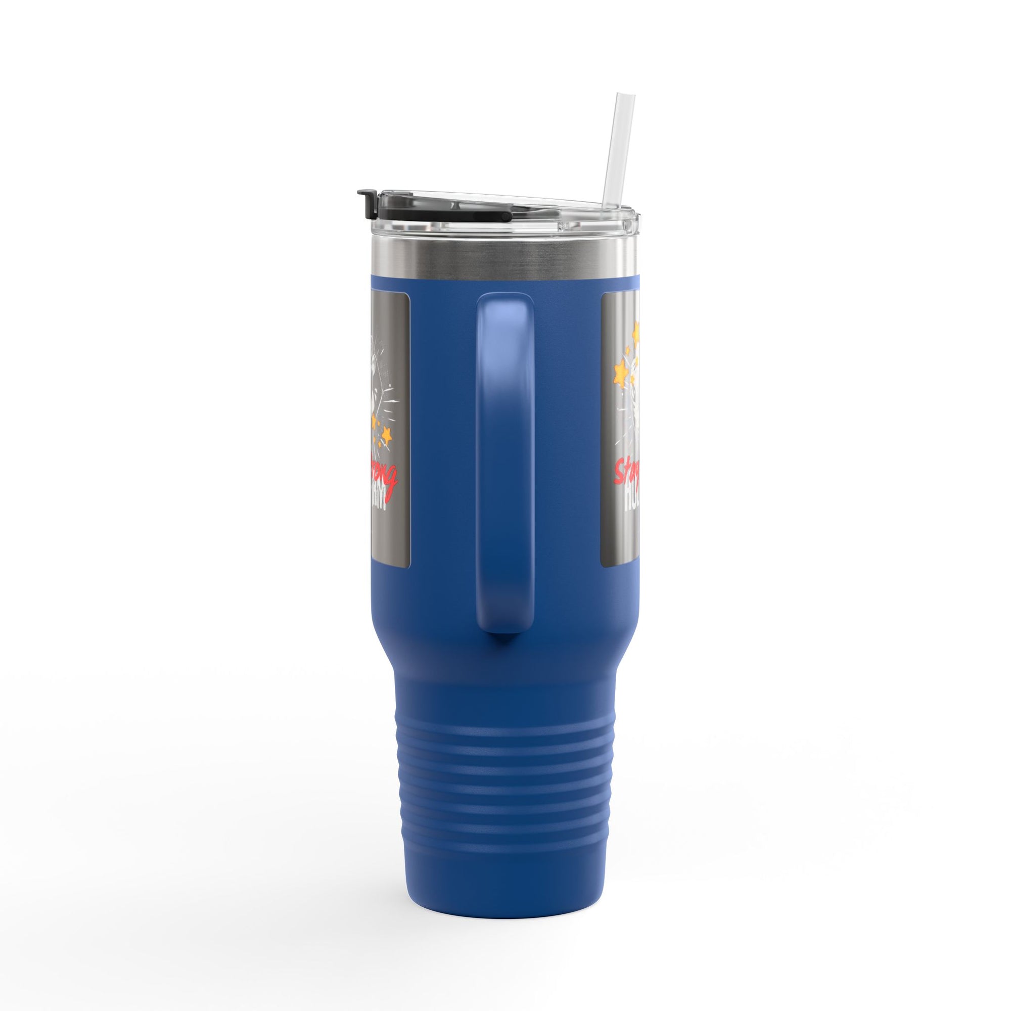 Stay Strong Hold Firm Insulated Travel Mug, 40oz