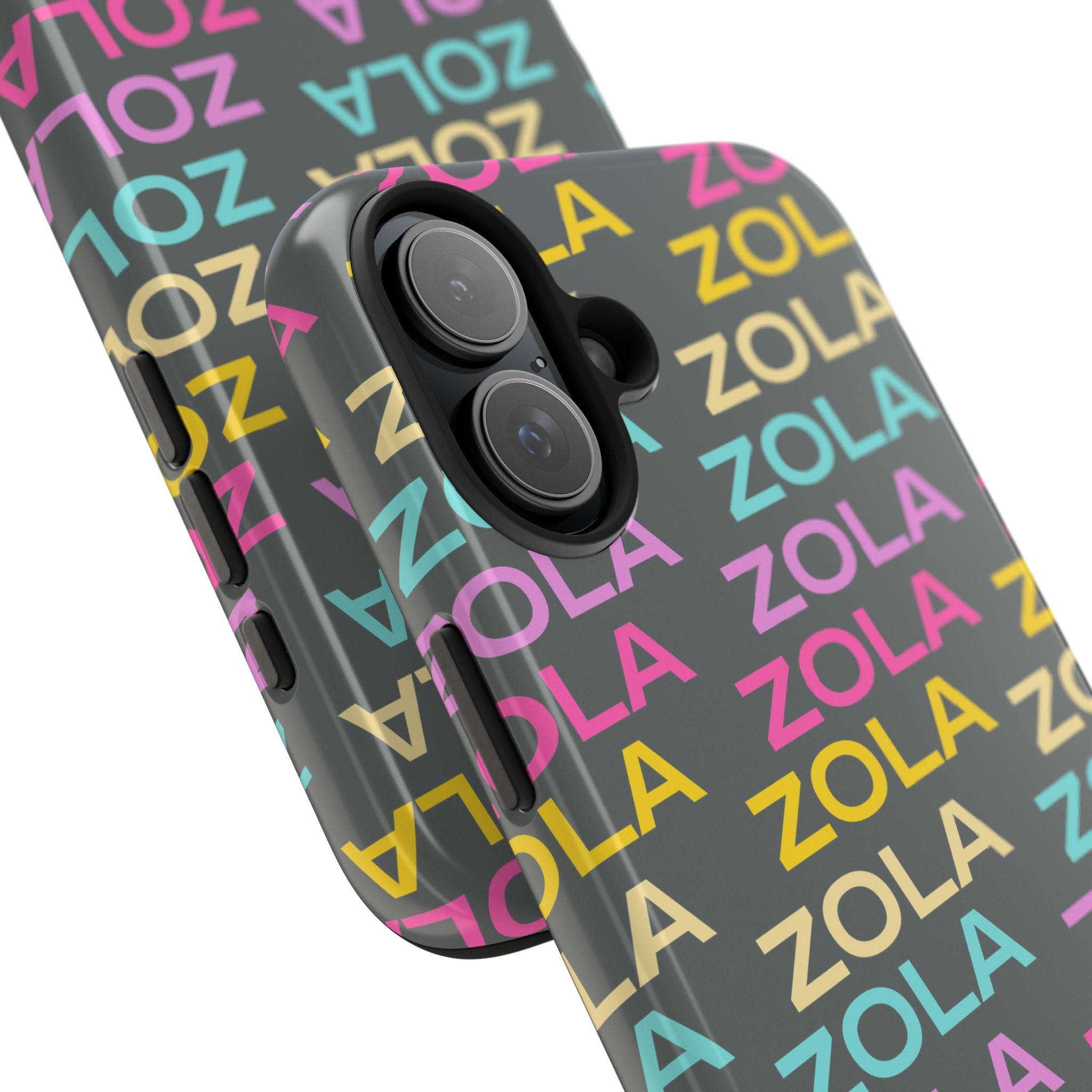 Zola Tough Phone Case (For iPhone, Galaxy & More) - Dark Grey