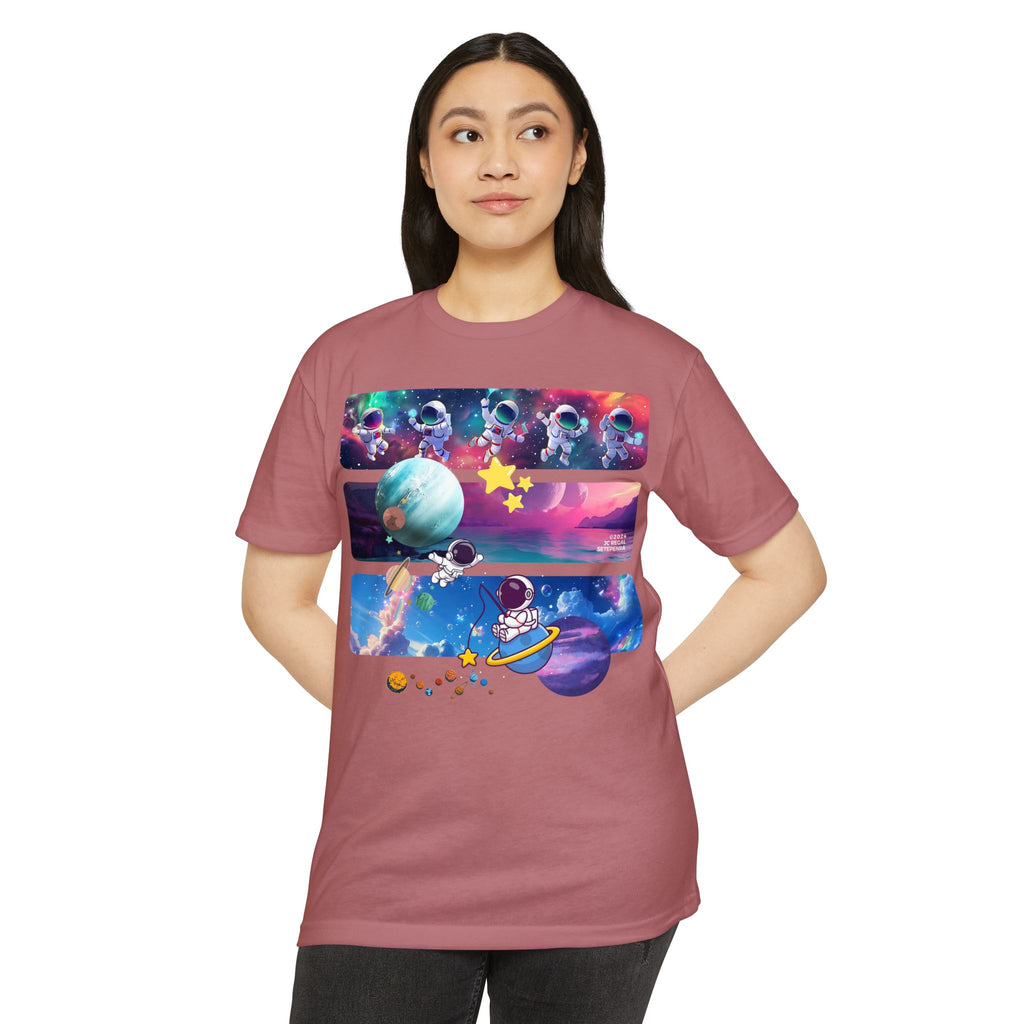 Astro Cosmo Unisex CVC Jersey T-shirt