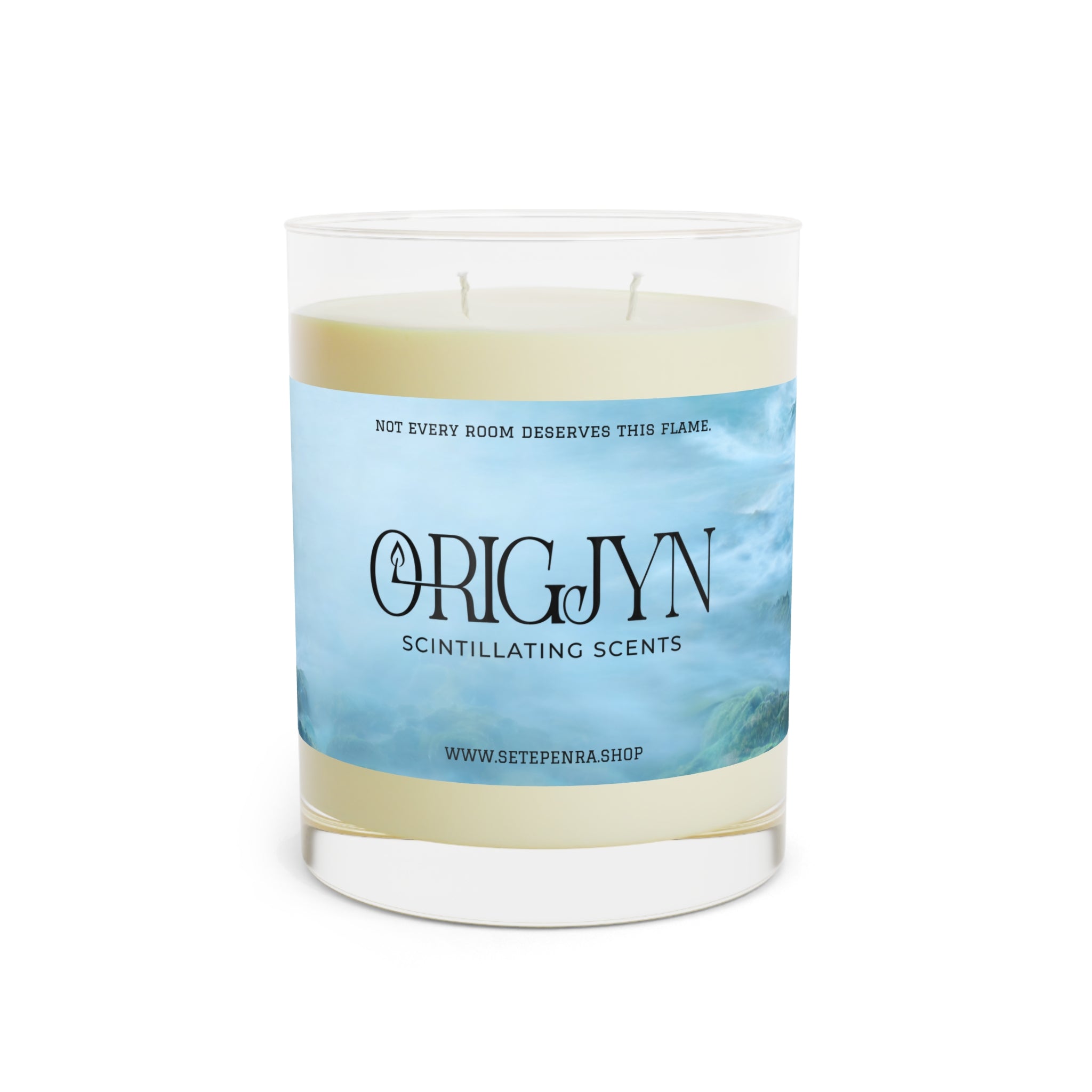 Origjyn Scintillating Scents 11oz Glass Scented Candle – Full Glass, Luxury Home Fragrance