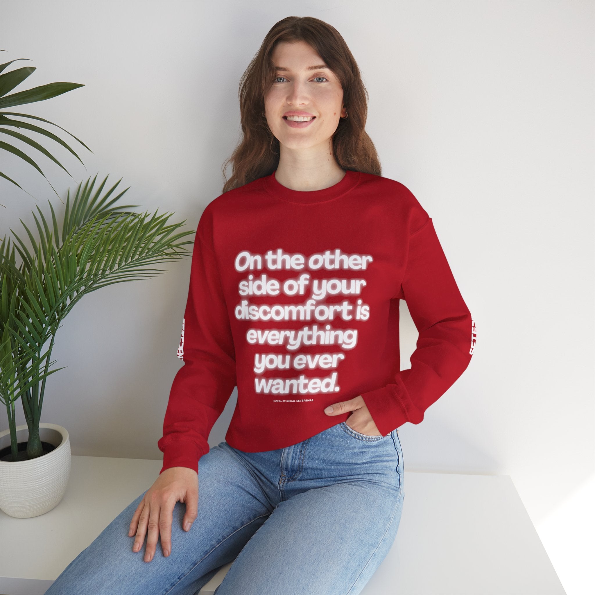 On The Other Side Unisex Heavy Blend™ Crewneck Sweatshirt