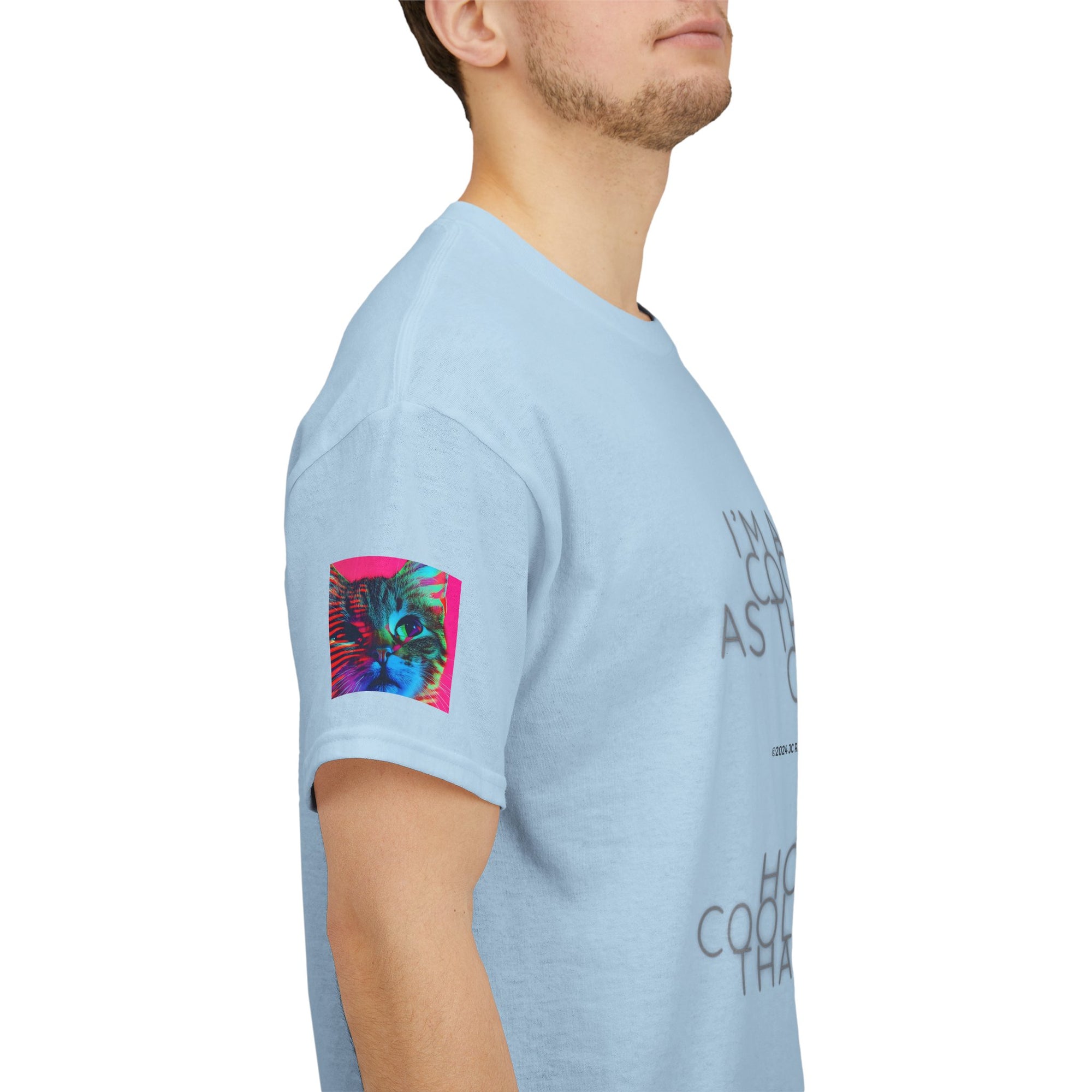 Cool Cat (Whiskers 2) Unisex Heavy Cotton Tee