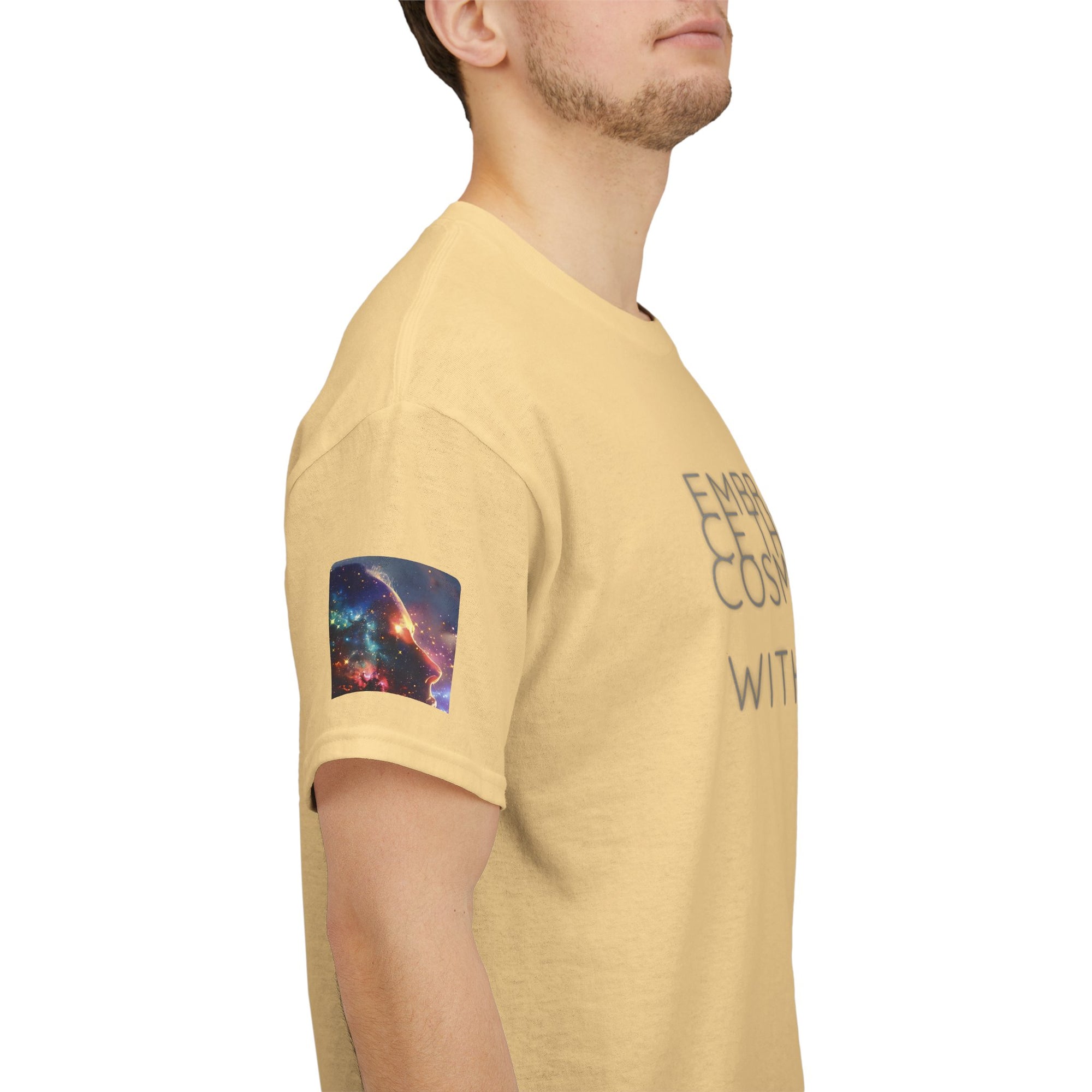 Embrace The Cosmos Within Unisex Heavy Cotton Tee