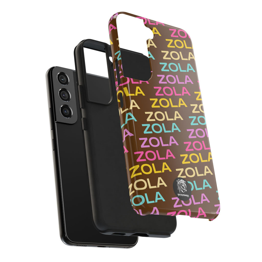 Zola Tough Phone Case (For iPhone, Galaxy & More) - Brown