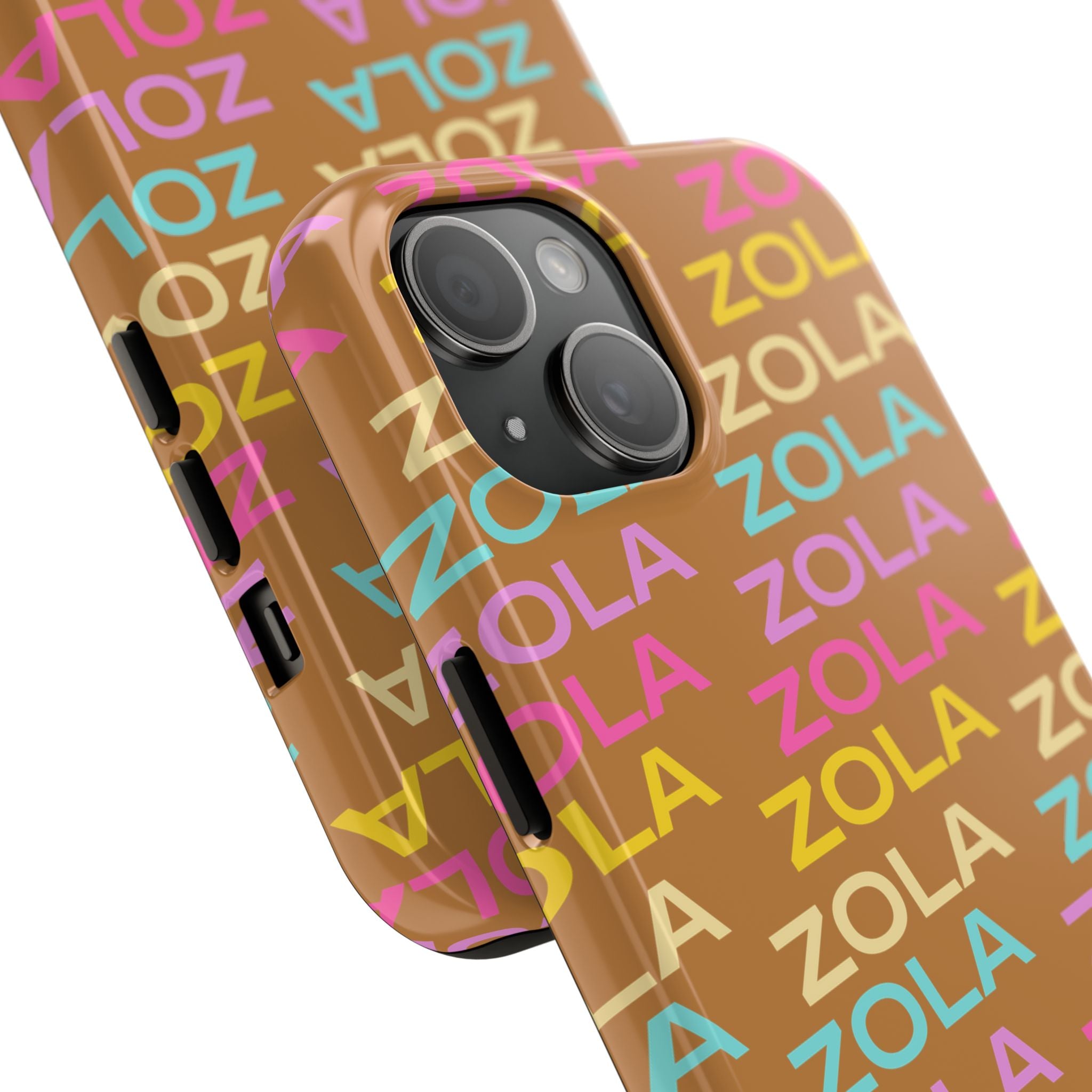 Zola Tough Phone Case (For iPhone, Galaxy & More) - Light Brown